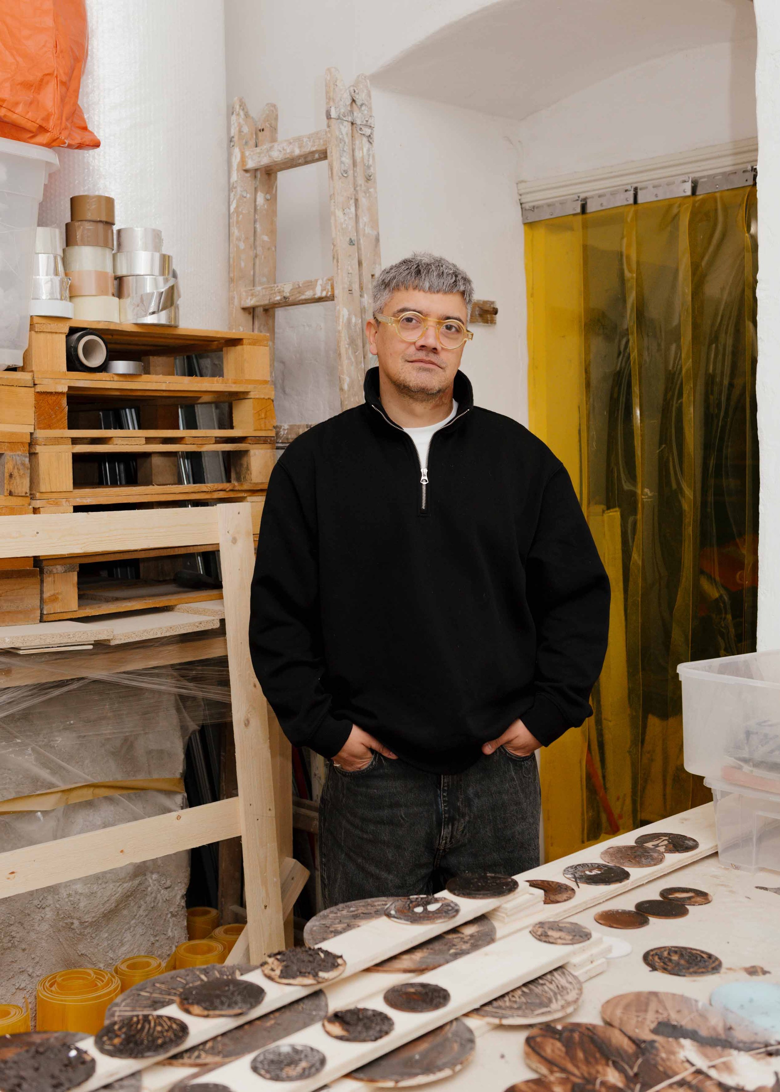  Studio Portrait, James Lewis. Photo: Lea Sonderegger 