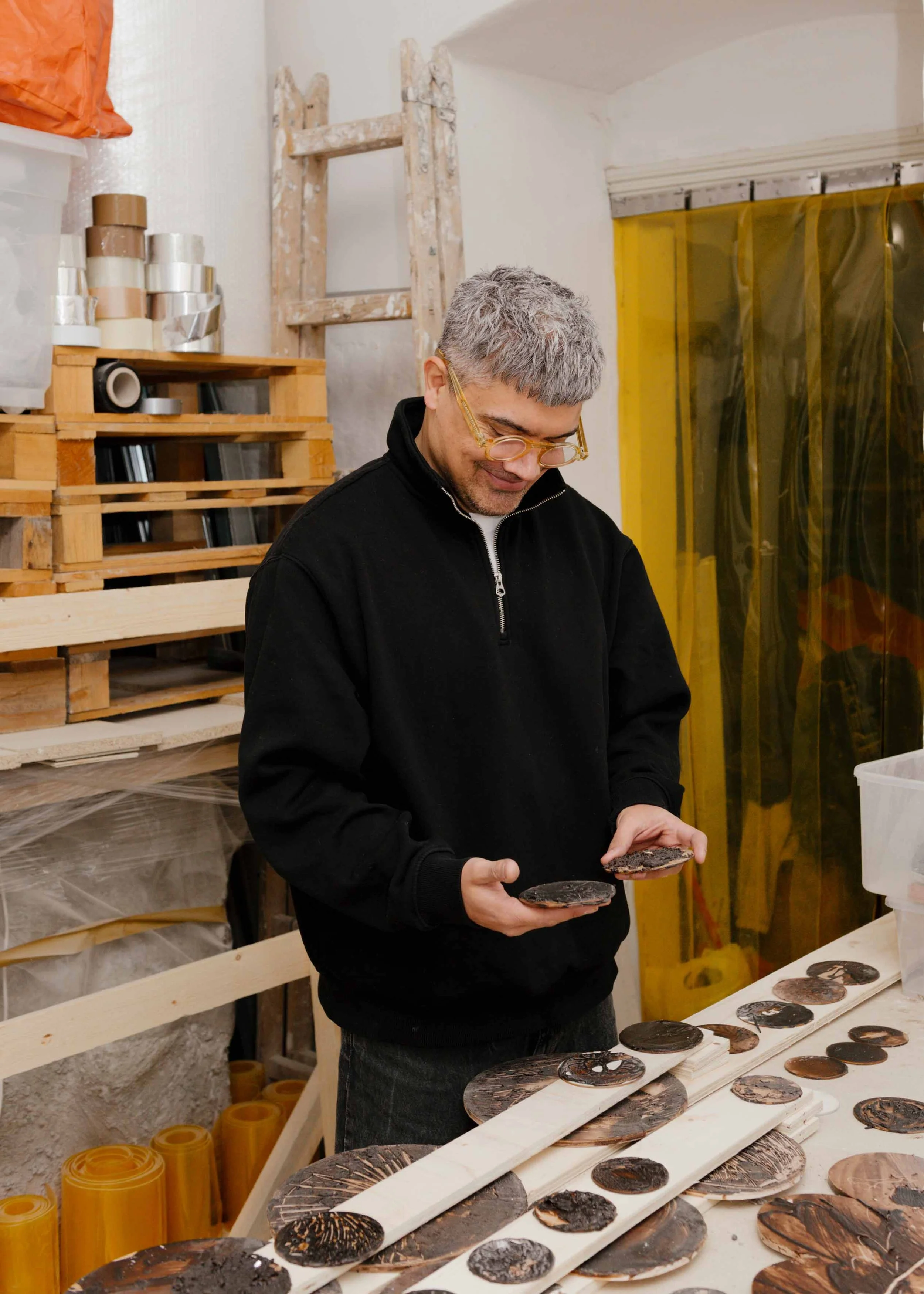  Studio Portrait, James Lewis. Photo: Lea Sonderegger 