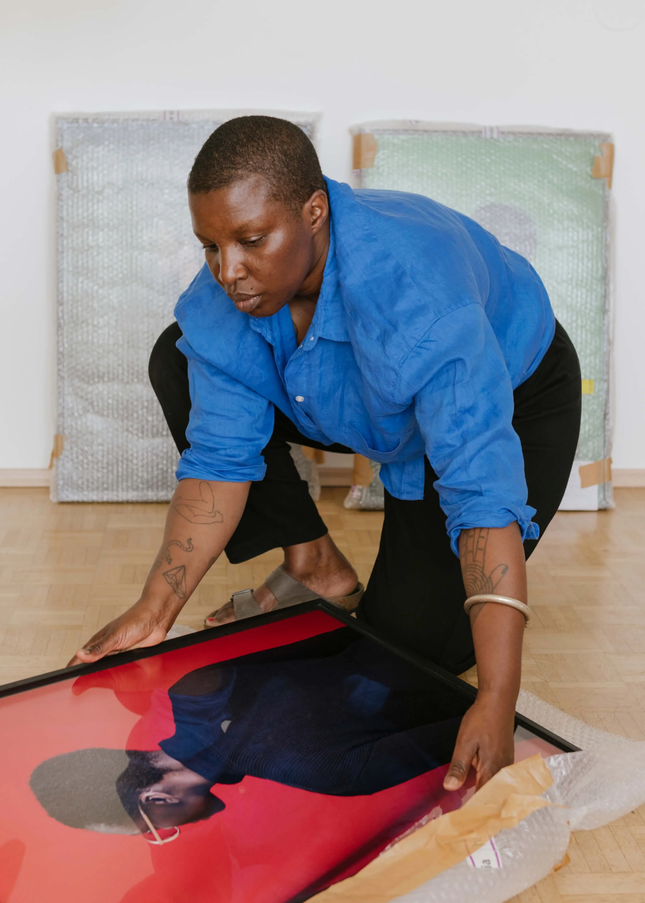  Studio Portrait, Belinda Kazeem-Kamiński, Photo: Lea Sonderegger 