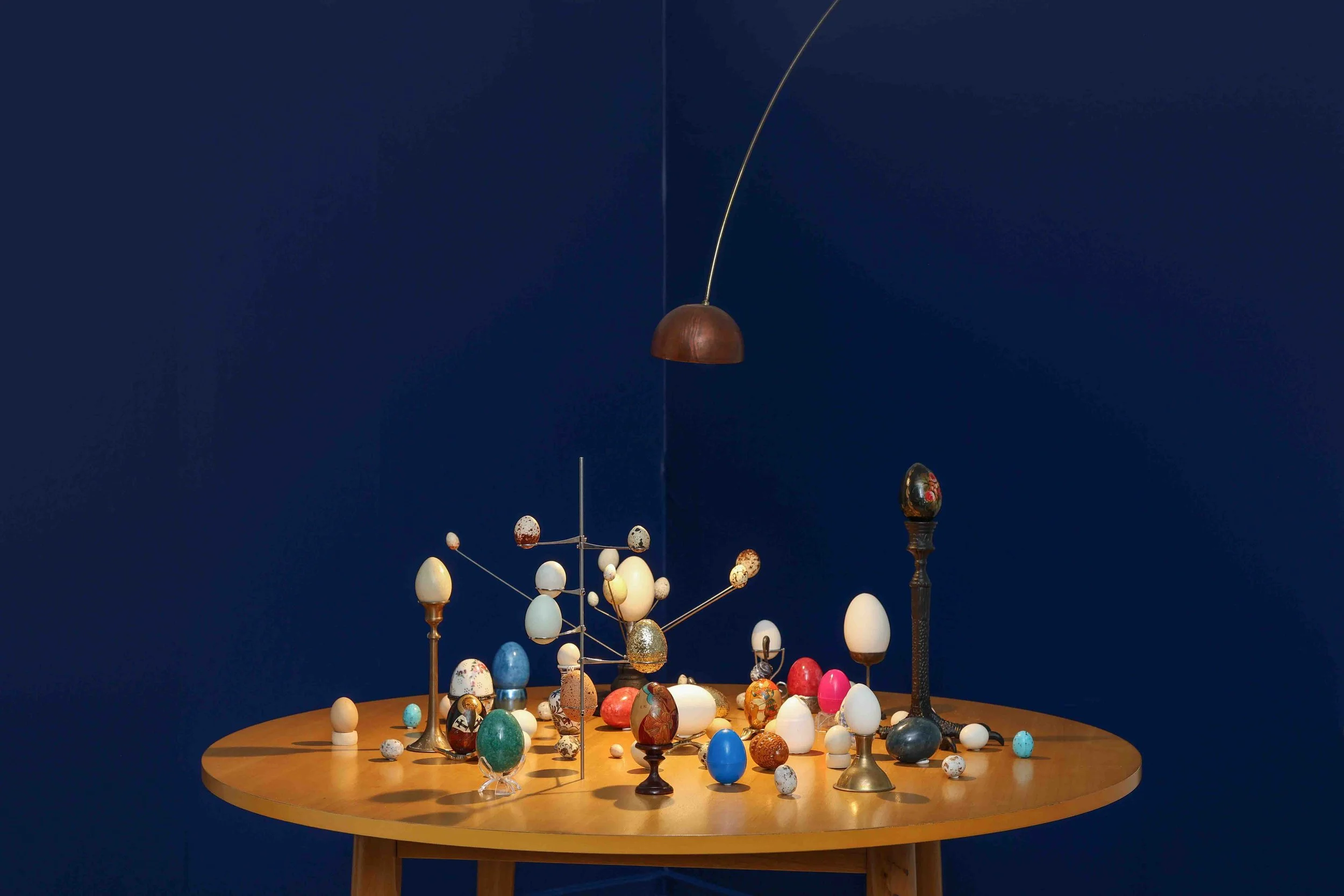  Claudia Larcher, installation view of  Extinction Story , 2025. Photo: Alessandro Santi 
