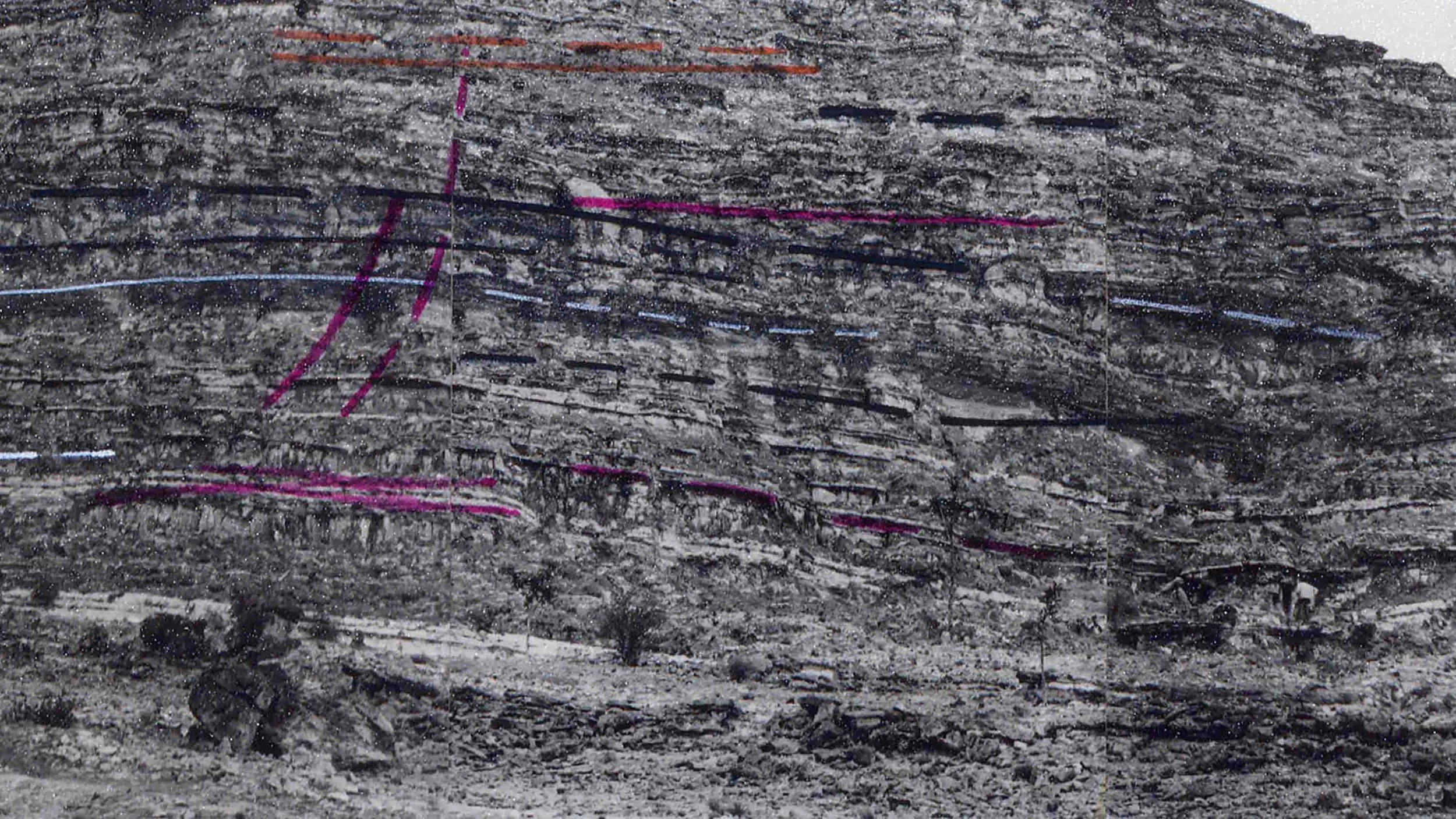  Huda Takriti, video still from  It is Always Midnight in Their Minds,  16’40”, 4K, colour, B&amp;W, sound, 2026. 