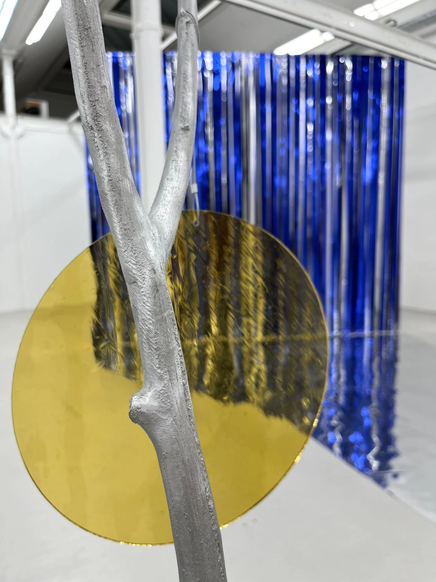  Katrina Daschner, installation view of  Aaaand… Scene / Und… Szene ‍ at Shedhalle Zurich, 2026. Photo: Katrina Daschner 