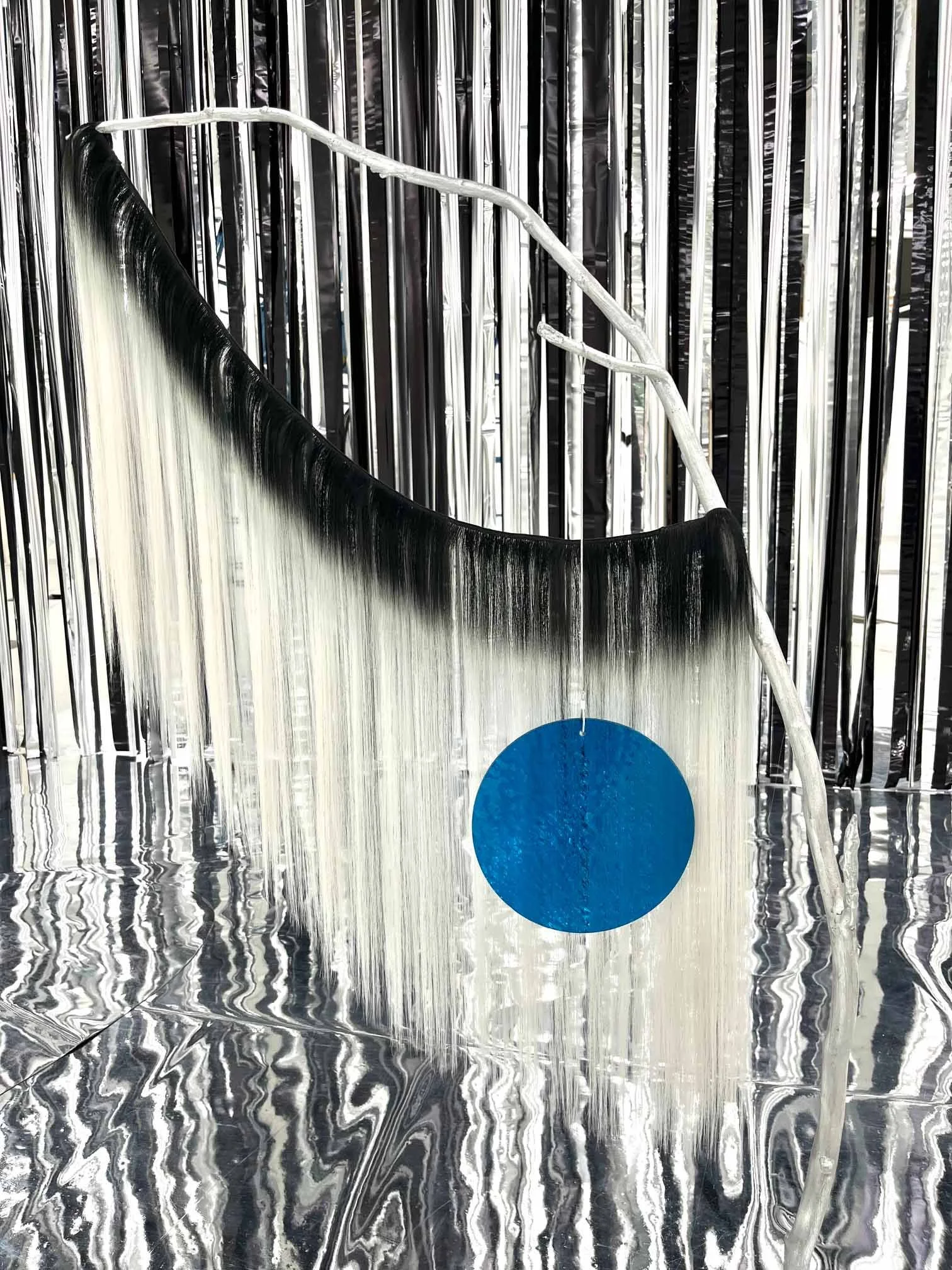 Katrina Daschner, installation view of  Aaaand… Scene / Und… Szene ‍ at Shedhalle Zurich, 2026. Photo: Katrina Daschner 