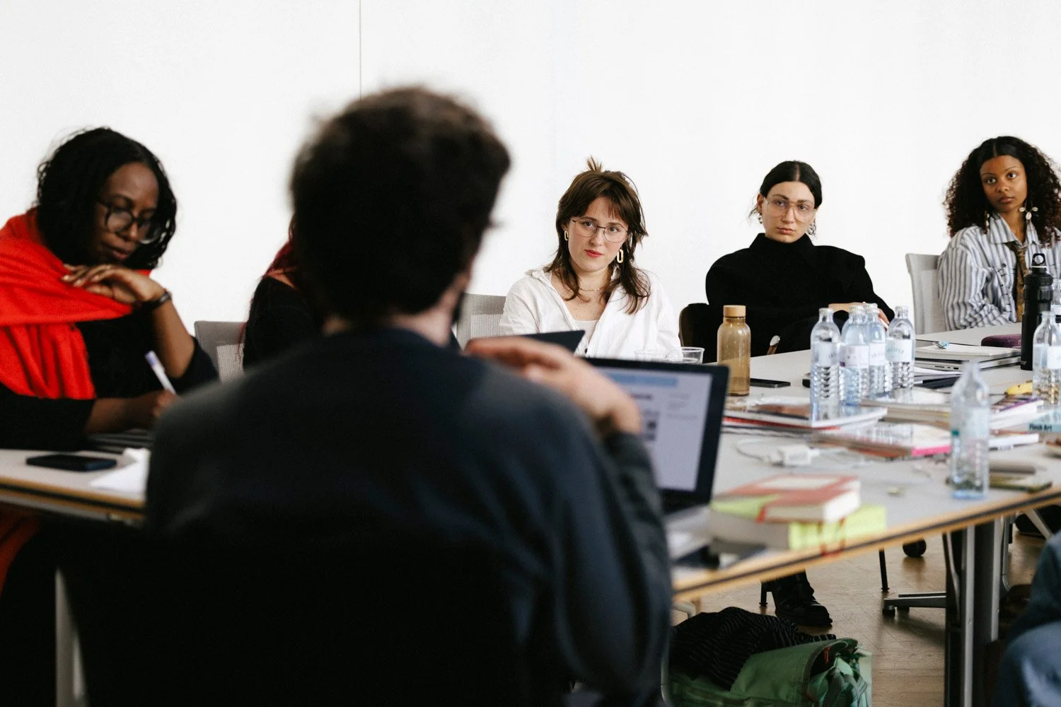  Frieze New Writers workshop, April 2026, Photo: Marcella Ruiz Cruz 