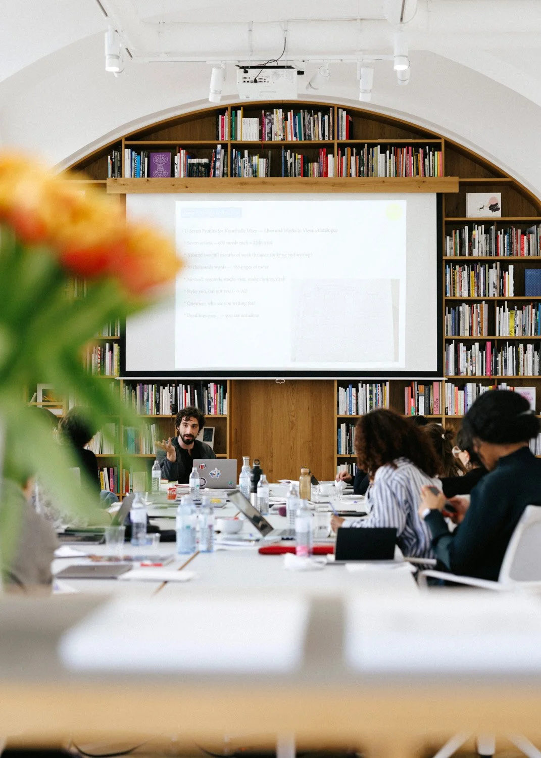  Frieze New Writers workshop, April 2026, Photo: Marcella Ruiz Cruz 