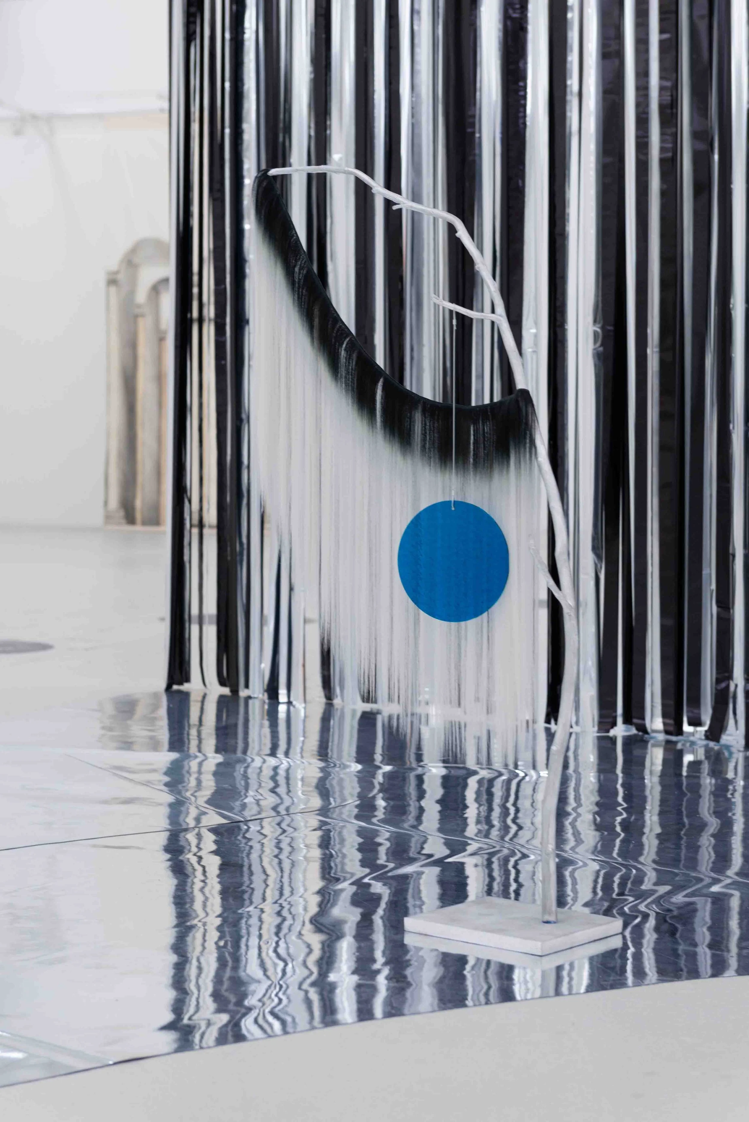  Katrina Daschner, installation view of  Aaaand… Scene / Und… Szene ‍ at Shedhalle Zurich, 2026. Photo: Alice Speller 