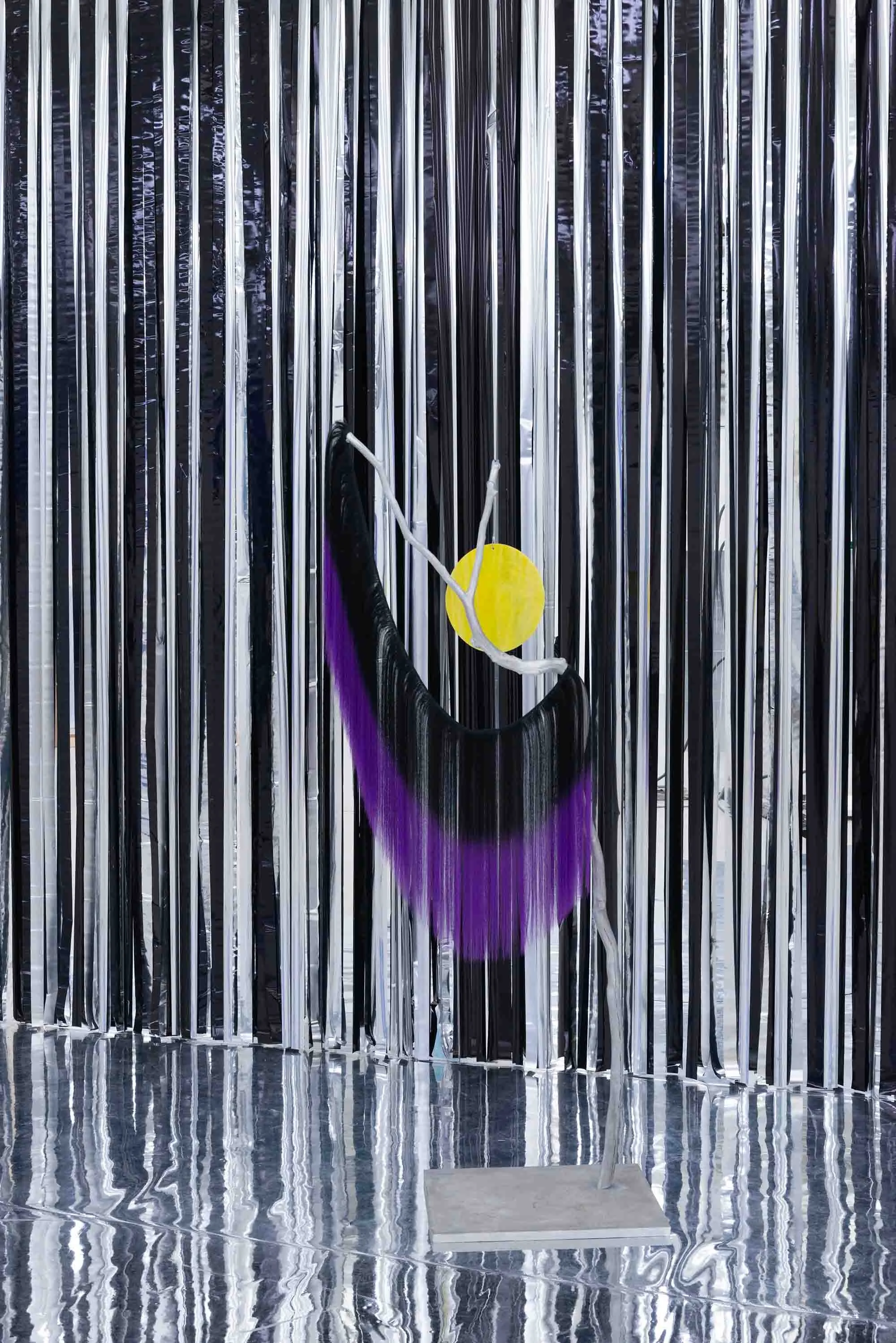  Katrina Daschner, installation view of  Aaaand… Scene / Und… Szene ‍ at Shedhalle Zurich, 2026. Photo: Alice Speller 