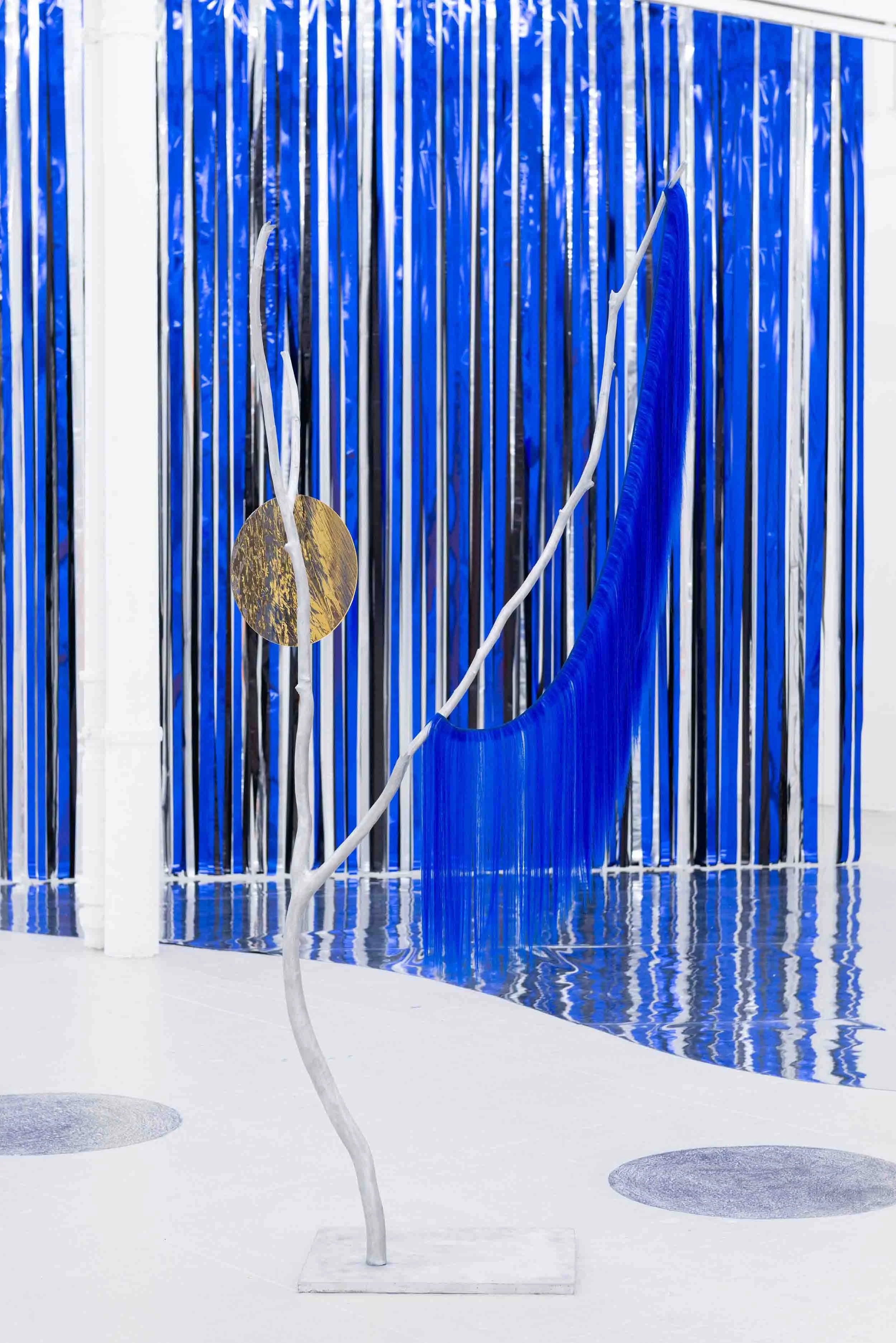  Katrina Daschner, installation view of  Aaaand… Scene / Und… Szene ‍ at Shedhalle Zurich, 2026. Photo: Alice Speller 