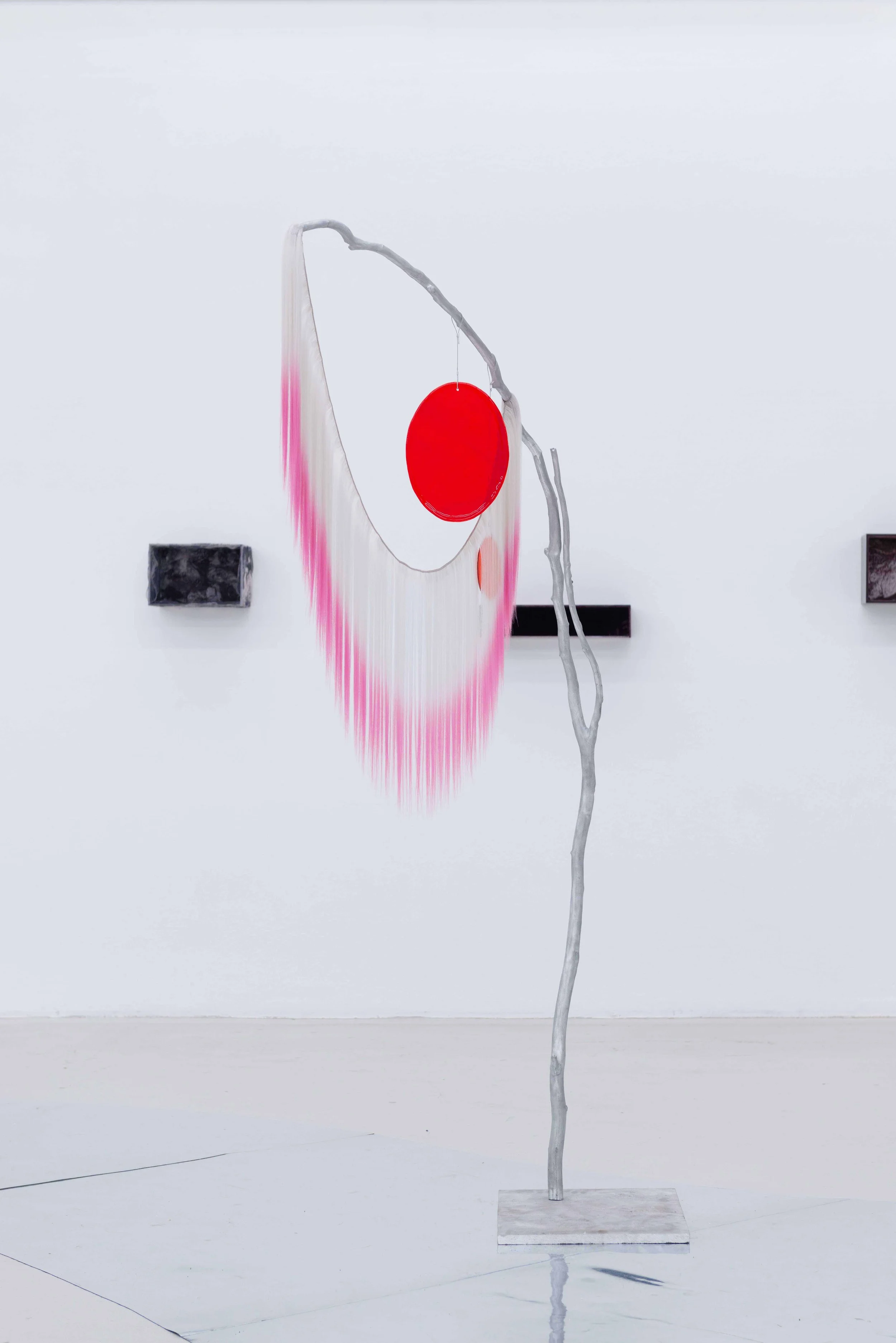  Katrina Daschner, installation view of  Aaaand… Scene / Und… Szene ‍ at Shedhalle Zurich, 2026. Photo: Alice Speller 