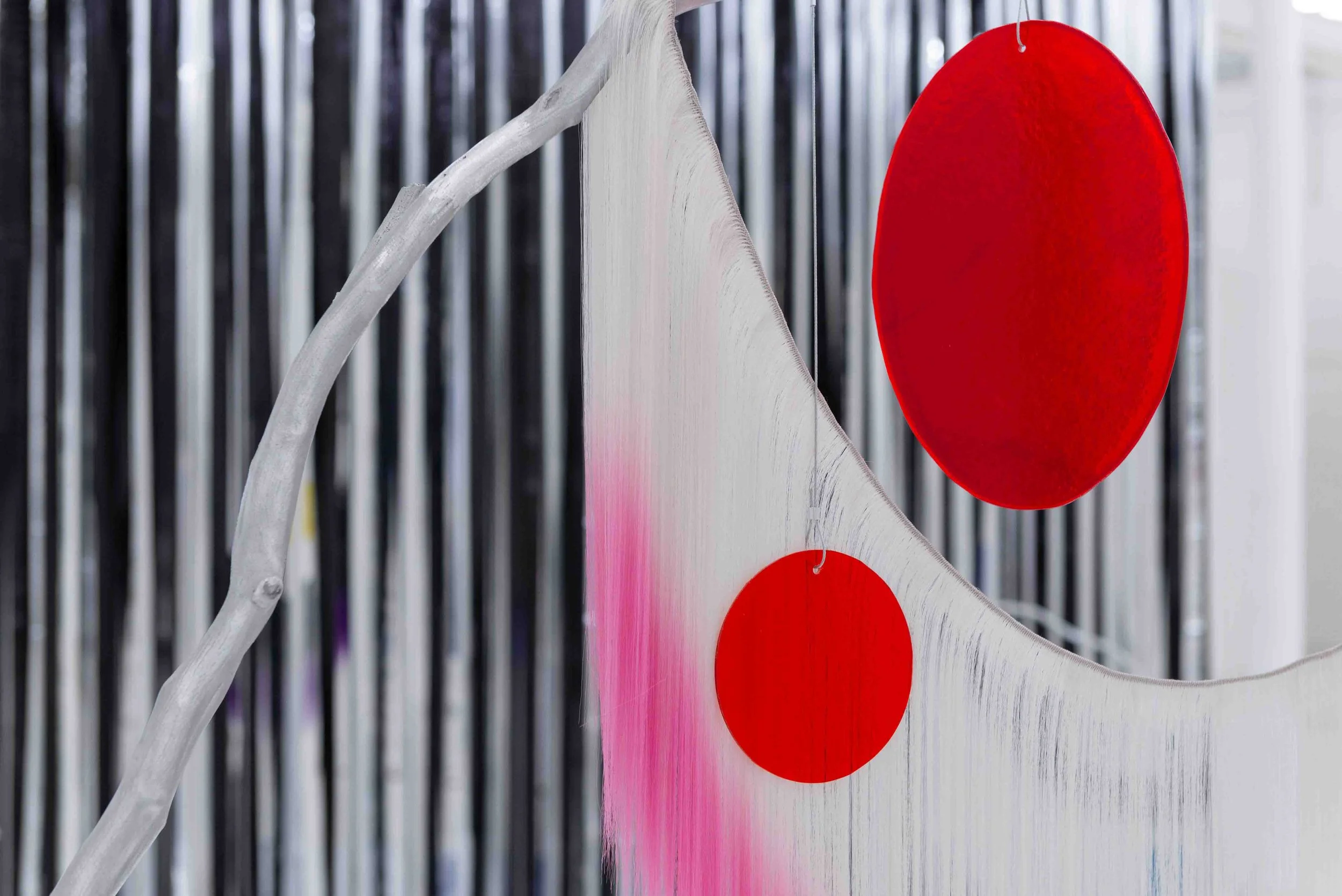  Katrina Daschner, installation view of  Aaaand… Scene / Und… Szene ‍ at Shedhalle Zurich, 2026. Photo: Alice Speller 