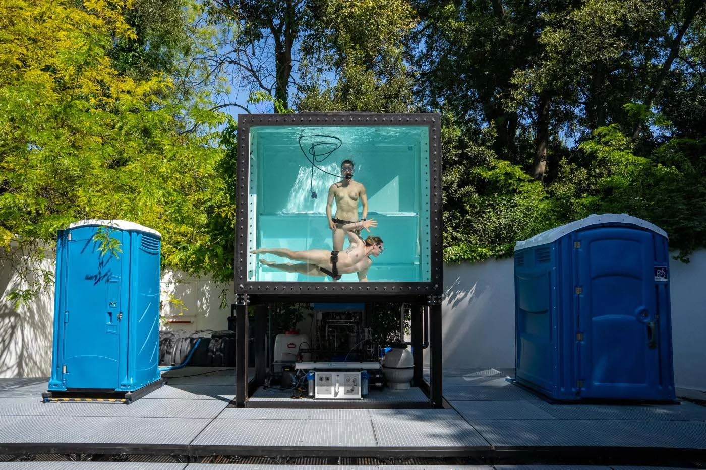  Florentina Holzinger,  SEAWORLD VENICE , Austrian Pavilion, 61st Biennale di Venezia, Italy, 2026. Photo: Nicole Marianna Wytyczak 
