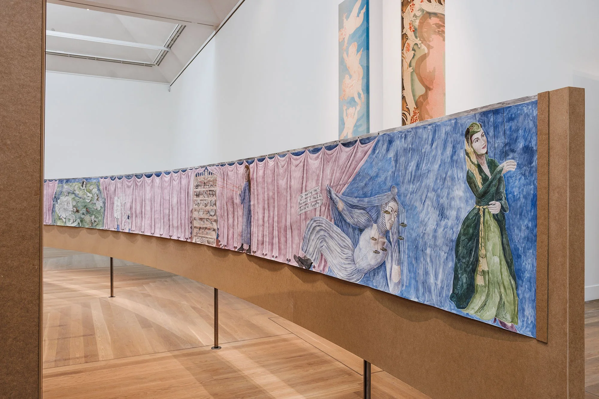  Agnes Scherer, installation view of  Études Marginales  at Moderna Museet in Sweden, 2026. © Agnes Scherer. Photo: My Matson/Moderna Museet 