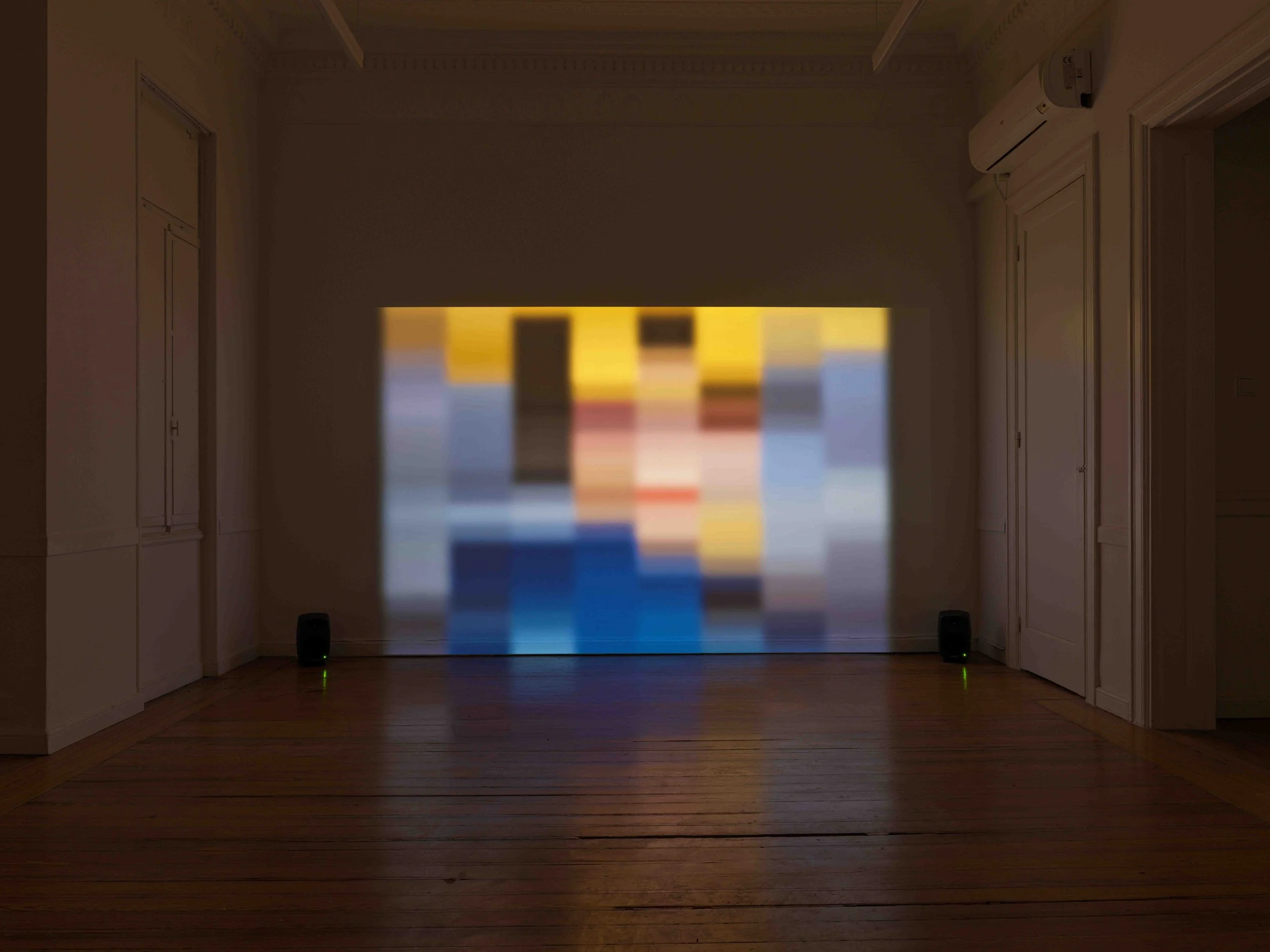  Valentina Triet,  Of manners, of trips , installation view at Akwa Ibom, Athens. Courtesy Akwa Ibom, the artist, and FELIX GAUDLITZ, Vienna. Photo: Stathis Mamalakis 