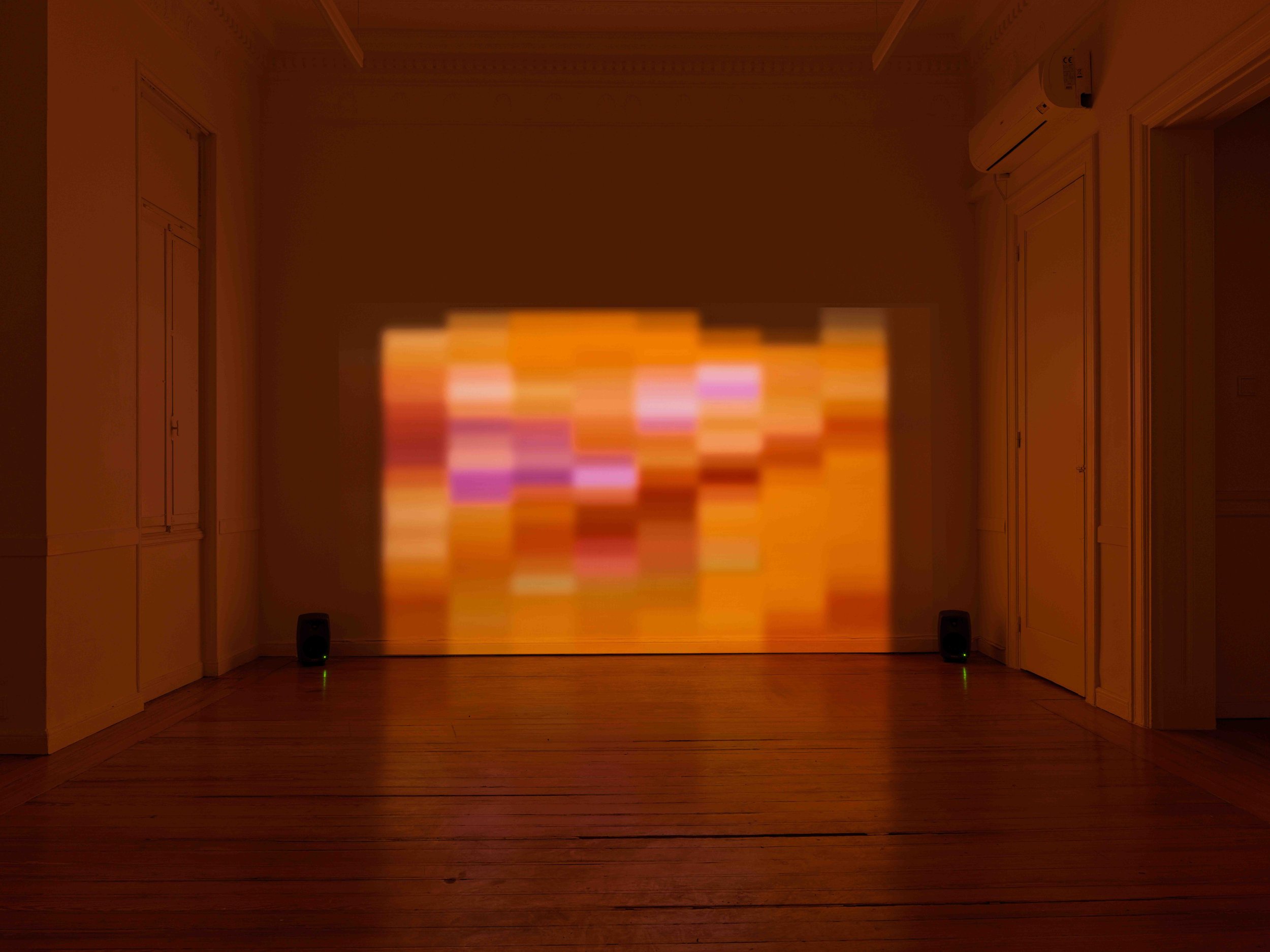 Valentina Triet,  Of manners, of trips , installation view at Akwa Ibom, Athens. Courtesy Akwa Ibom, the artist, and FELIX GAUDLITZ, Vienna. Photo: Stathis Mamalakis 
