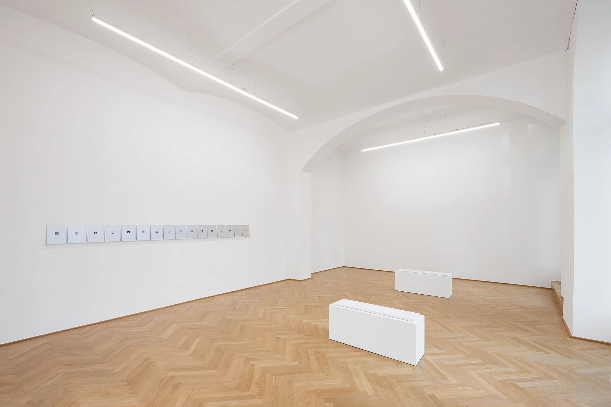  Andrés Ramírez Gaviria, installation view of  INTERVAL  at Phileas, 2026. Photo: © Simon Veres 