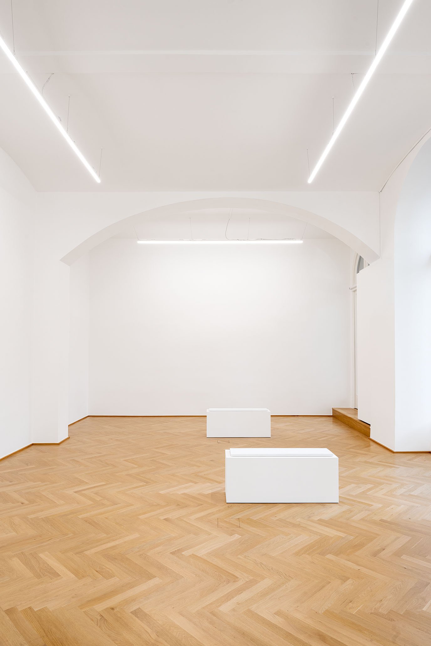  Andrés Ramírez Gaviria, installation view of  INTERVAL  at Phileas, 2026. Photo: © Simon Veres 