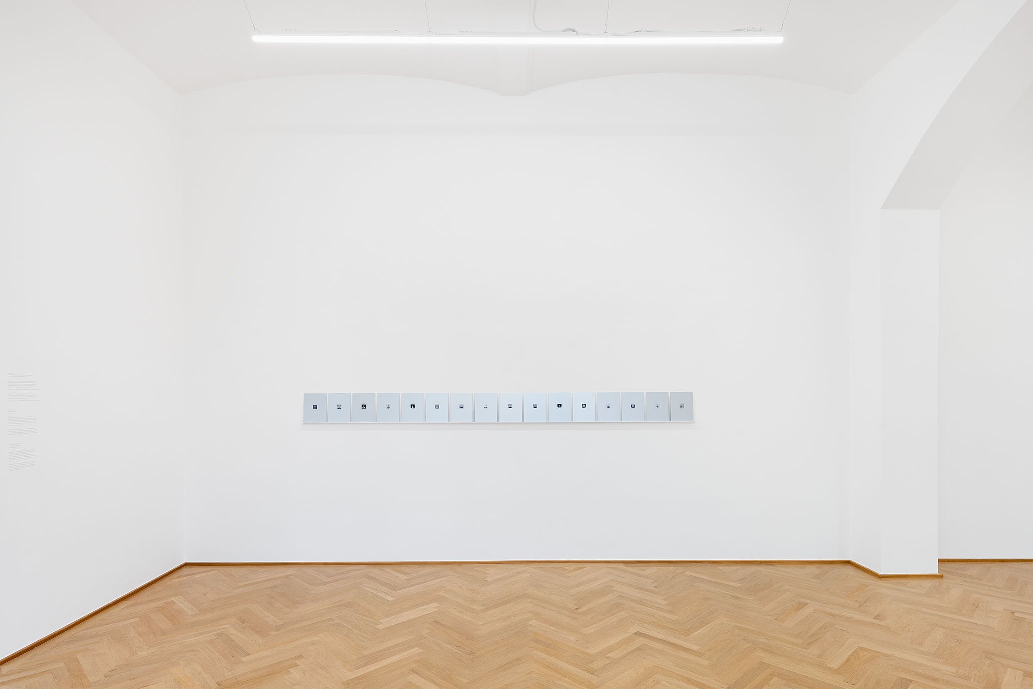  Andrés Ramírez Gaviria, installation view of  INTERVAL  at Phileas, 2026. Photo: © Simon Veres 