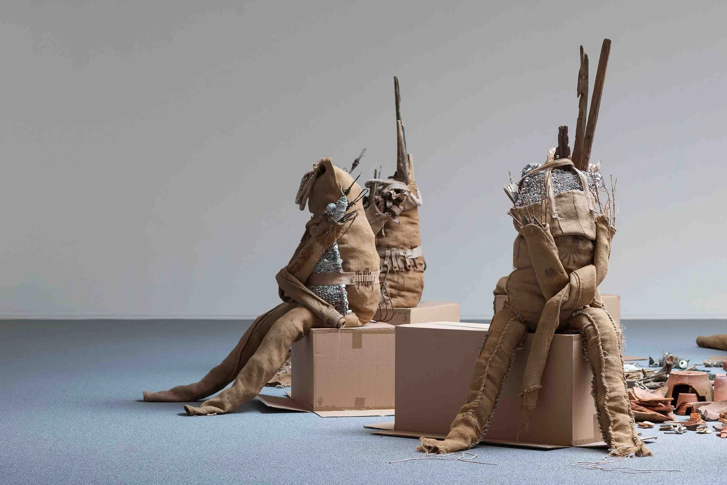 Birke Gorm, girl anachronism , Ausstellungsansicht, Vestjyllands Kunstpavillon, Videbæk (DK), 2022, Photo: © Jacob Friis-Holm Nielsen