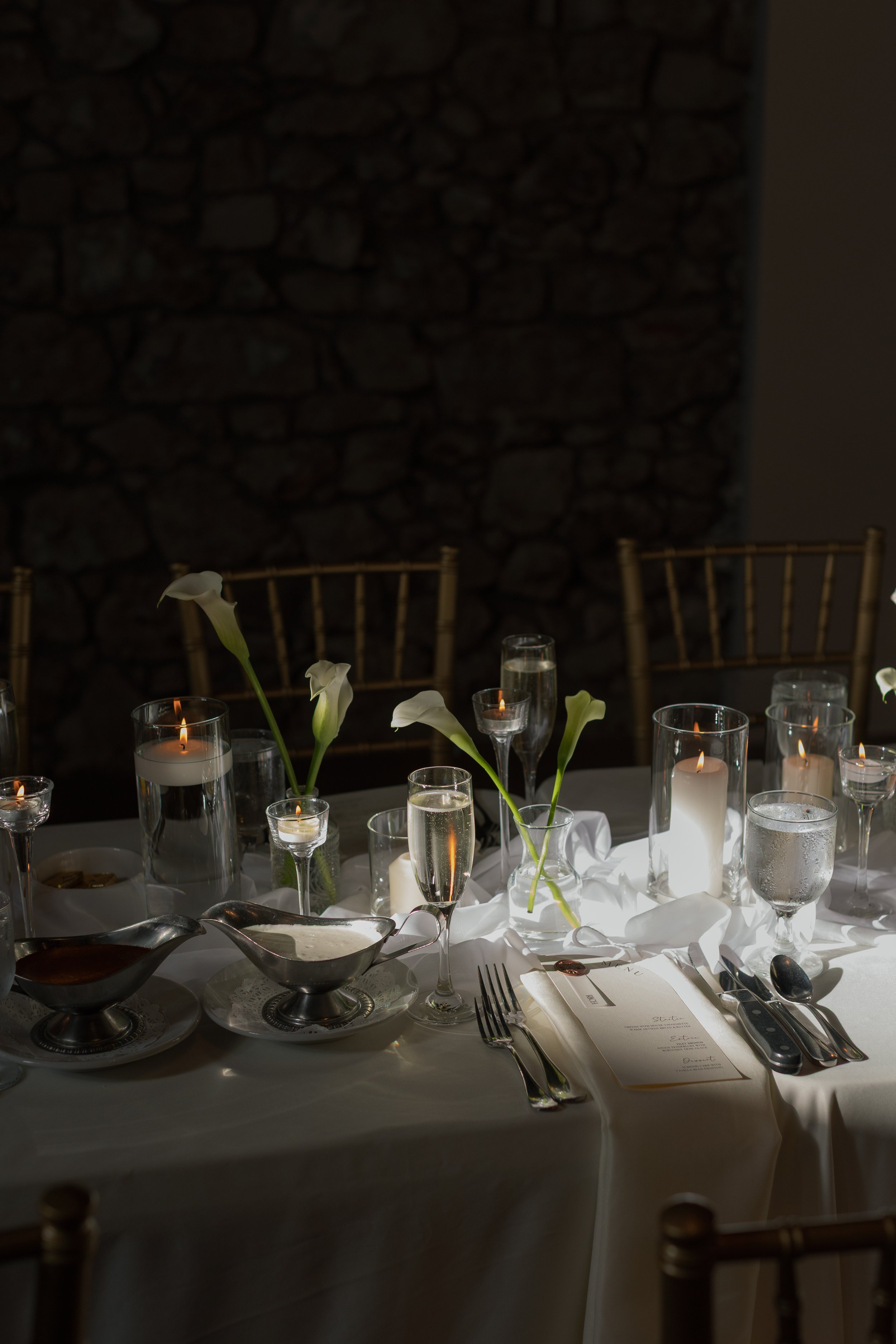 Calla Bud Vases Gideon Owen Winery