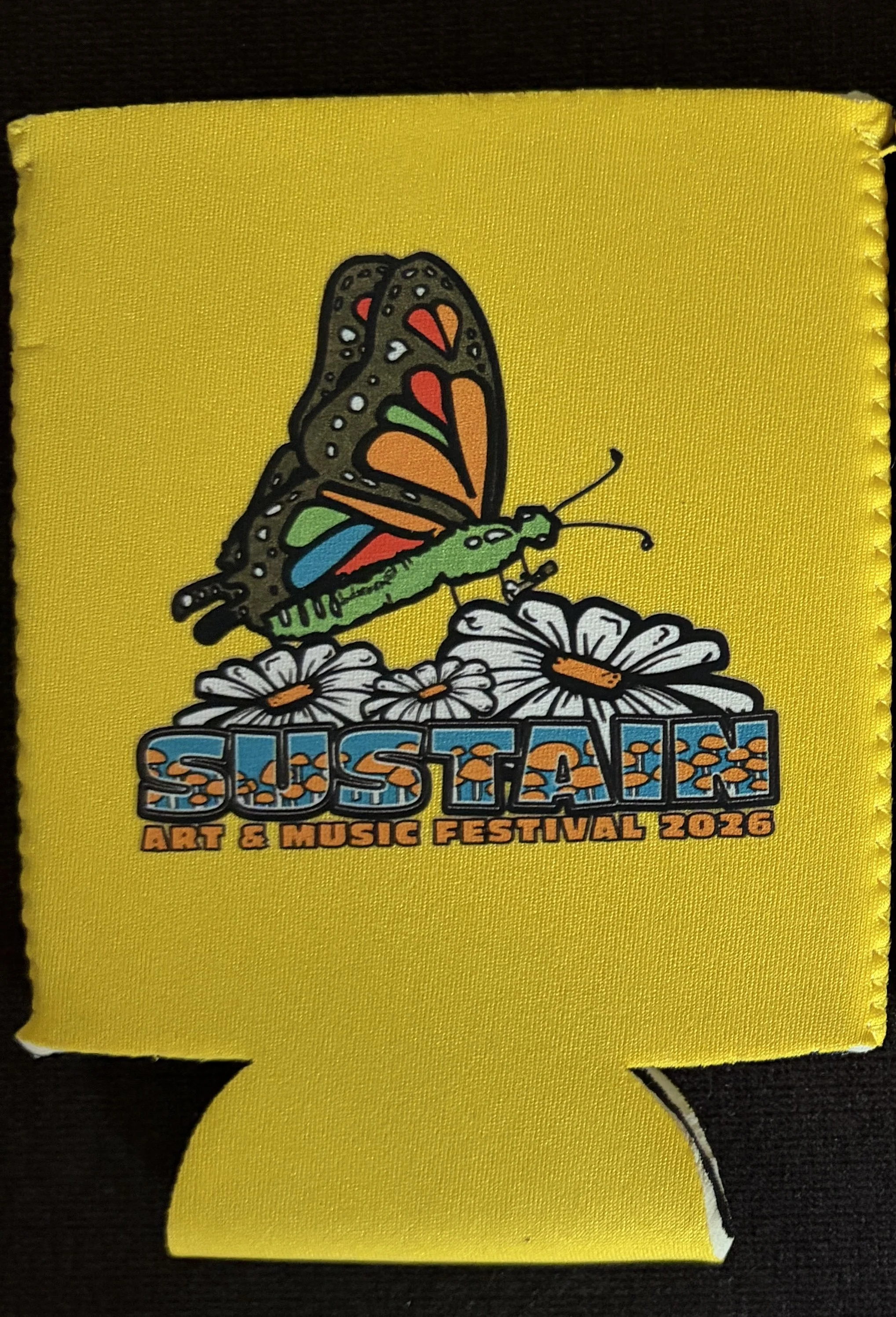 Butterfly front koozie.JPG