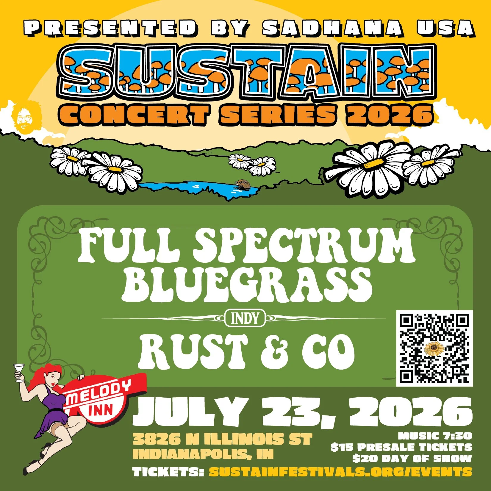 Sustain Concert - Full Spectrum Bluegrass &amp; Rust &amp; Co