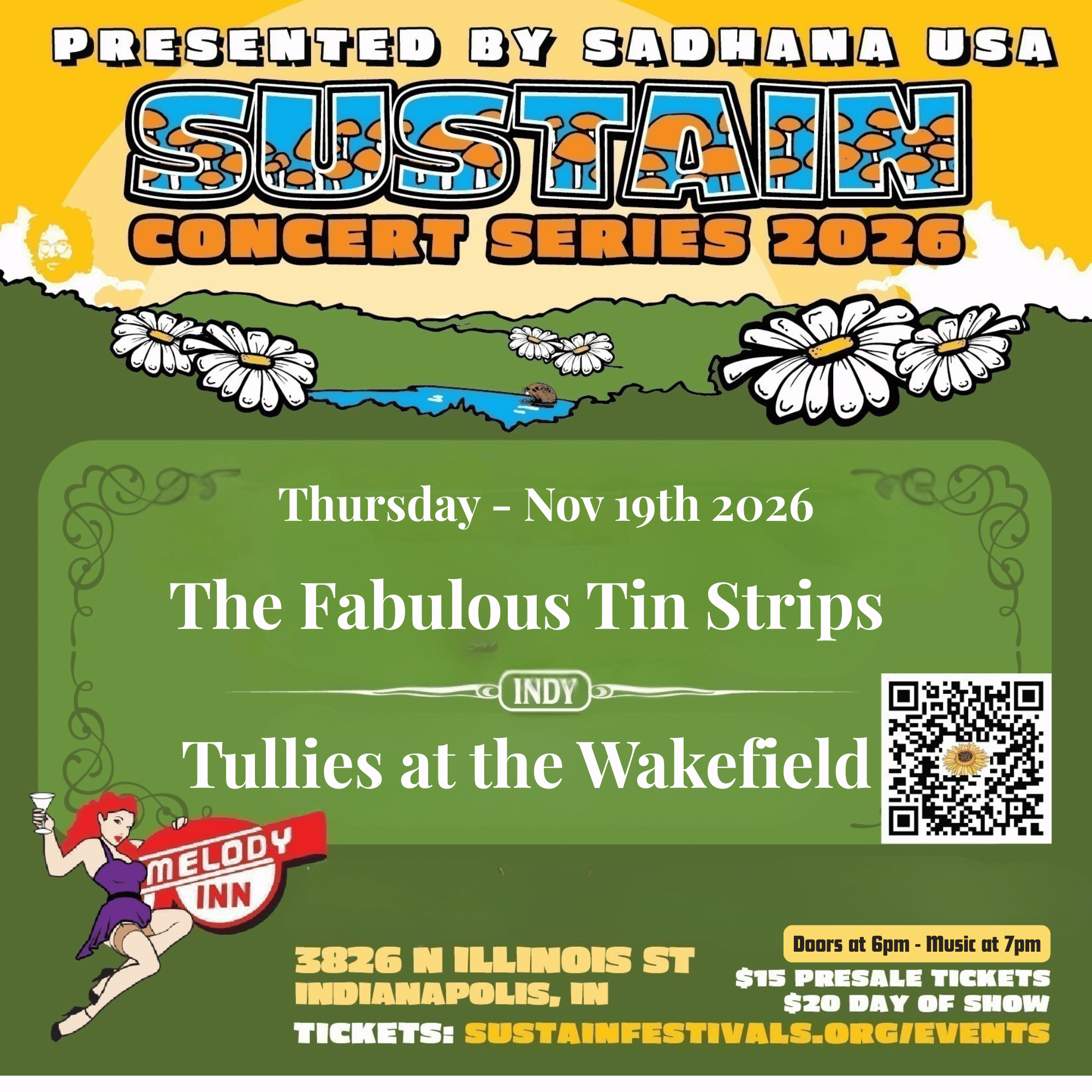Sustain Concert - The Fabulous Tin Strips &amp; Tullies at the Wakefield