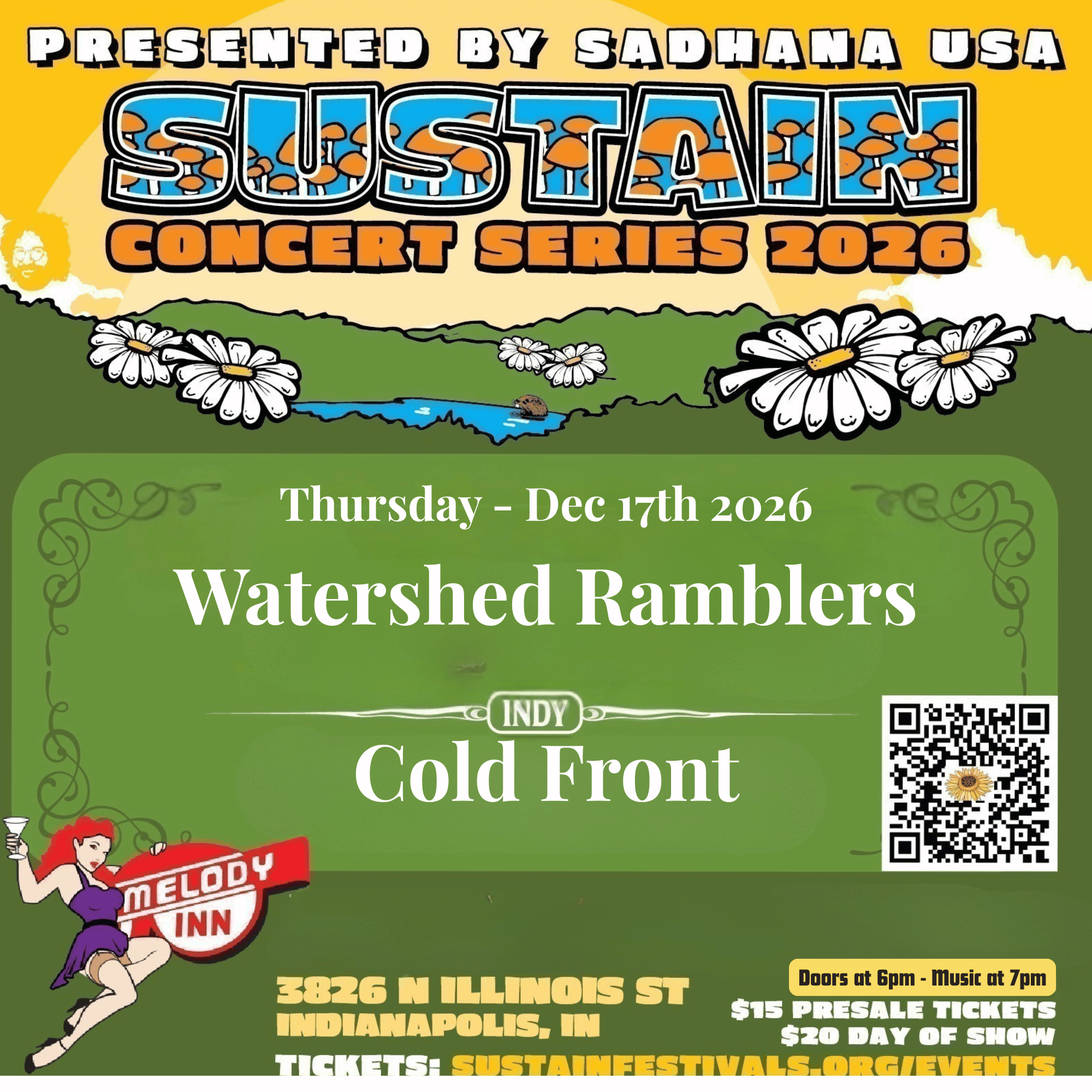 Sustain Concert - Watershed Ramblers &amp; Cold Front