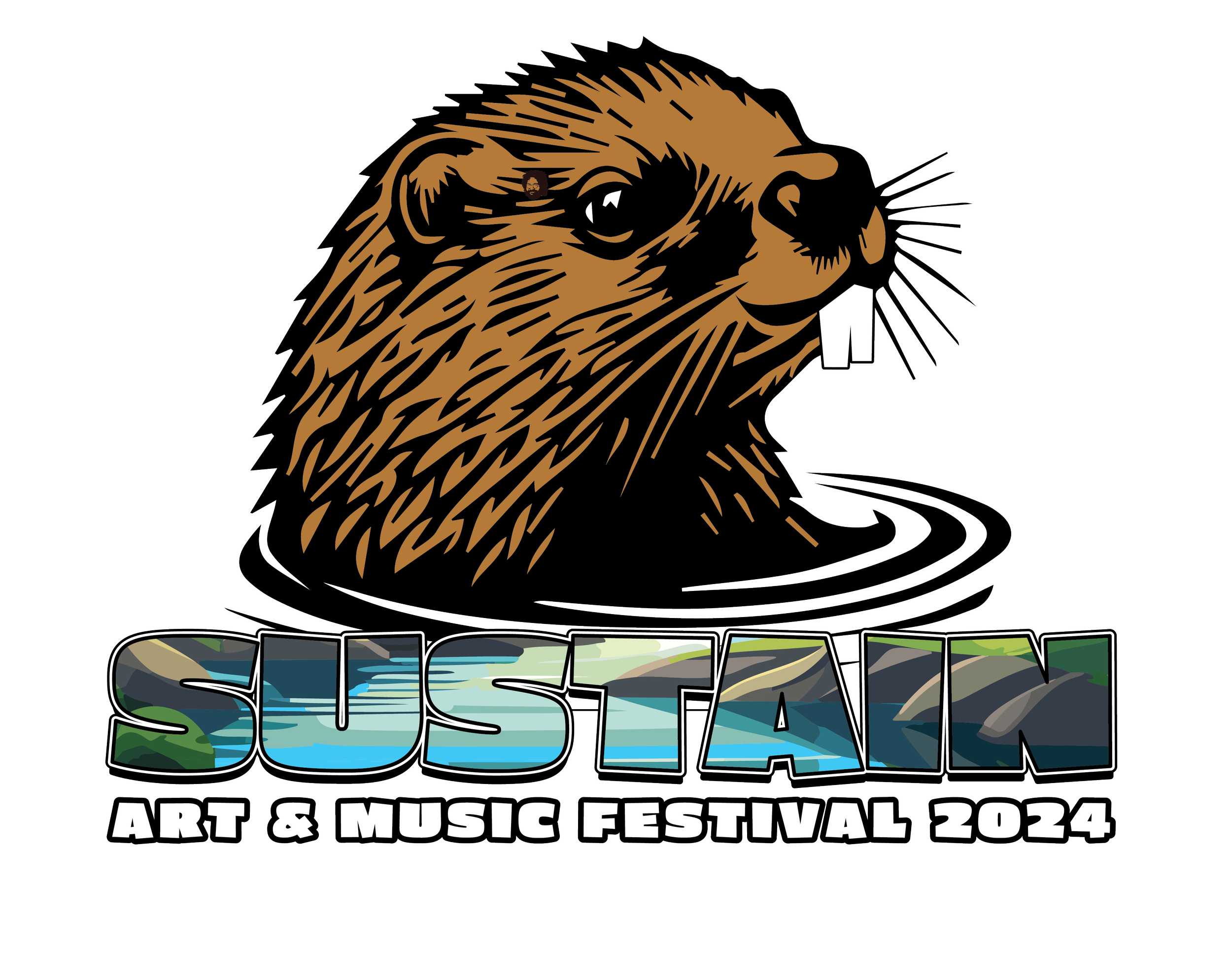 2024 Official Sustain Fest - Die Cut Sticker