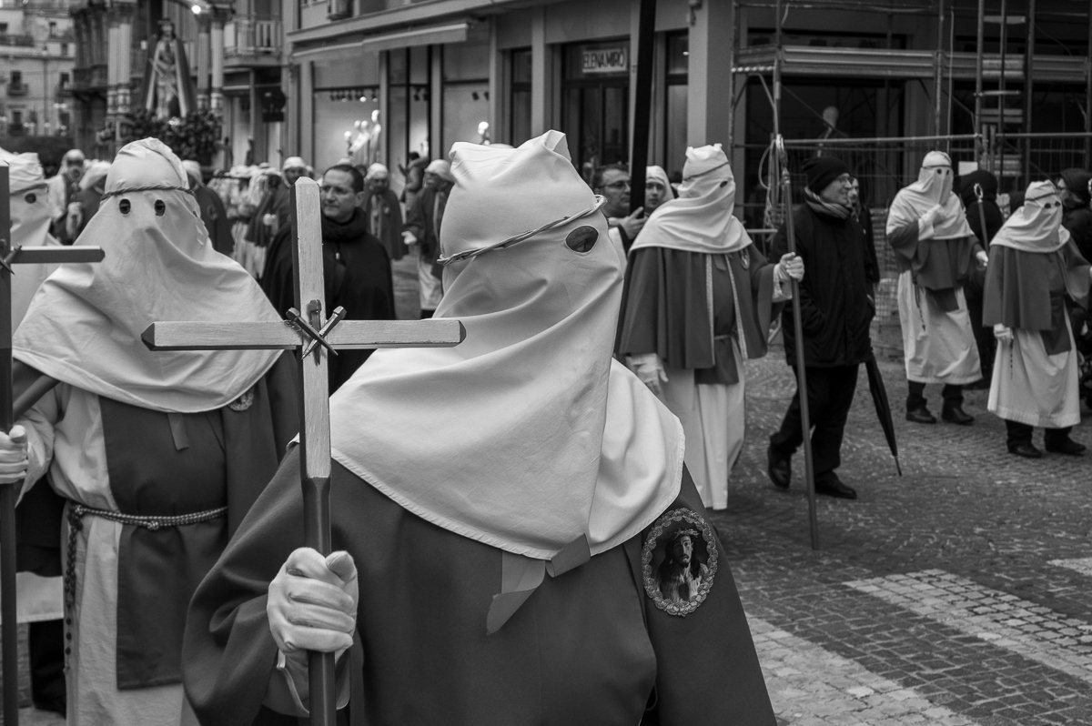 LA PROCESSIONE DELL'ECCE HOMO AD ENNA