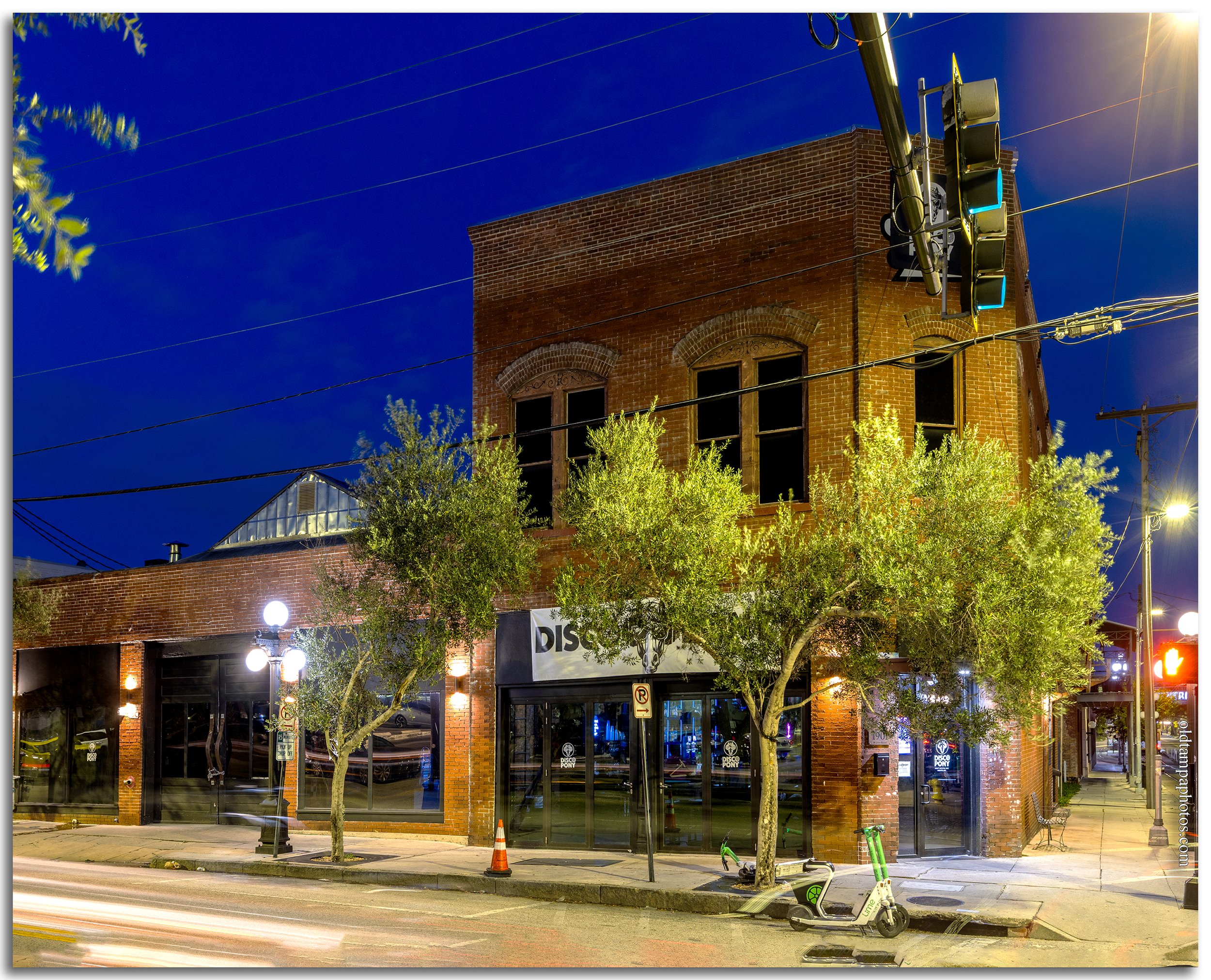 Historic King-Greco Hardware building in Ybor City, later home to Rock Brothers Brewing and Disco Pony.