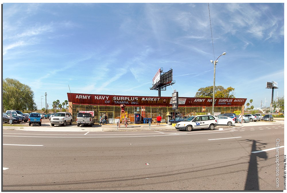 Army Navy Surplus Store, 1312 N Tampa St