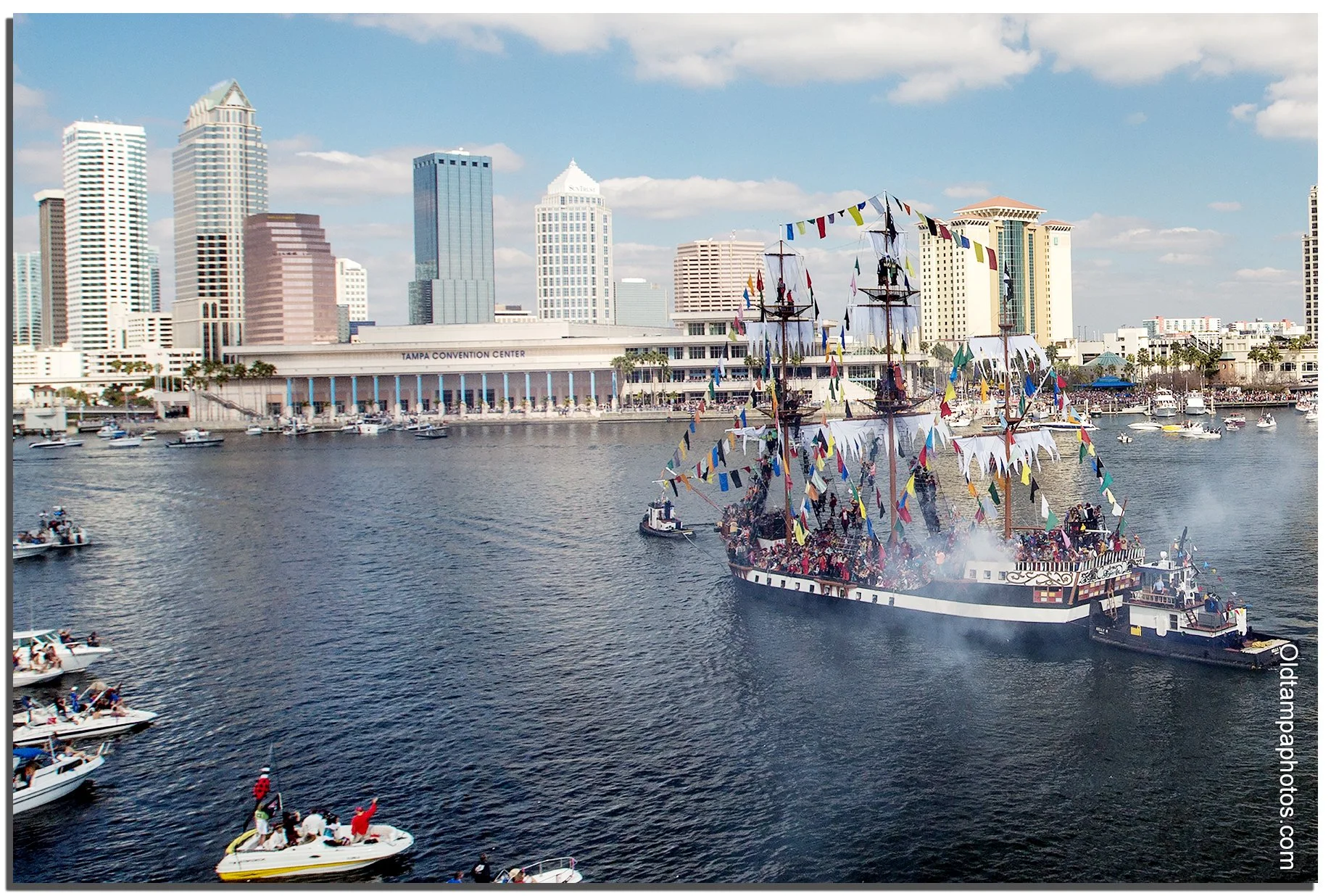 Gasparilla boat invasion — Old Tampa Photos Home