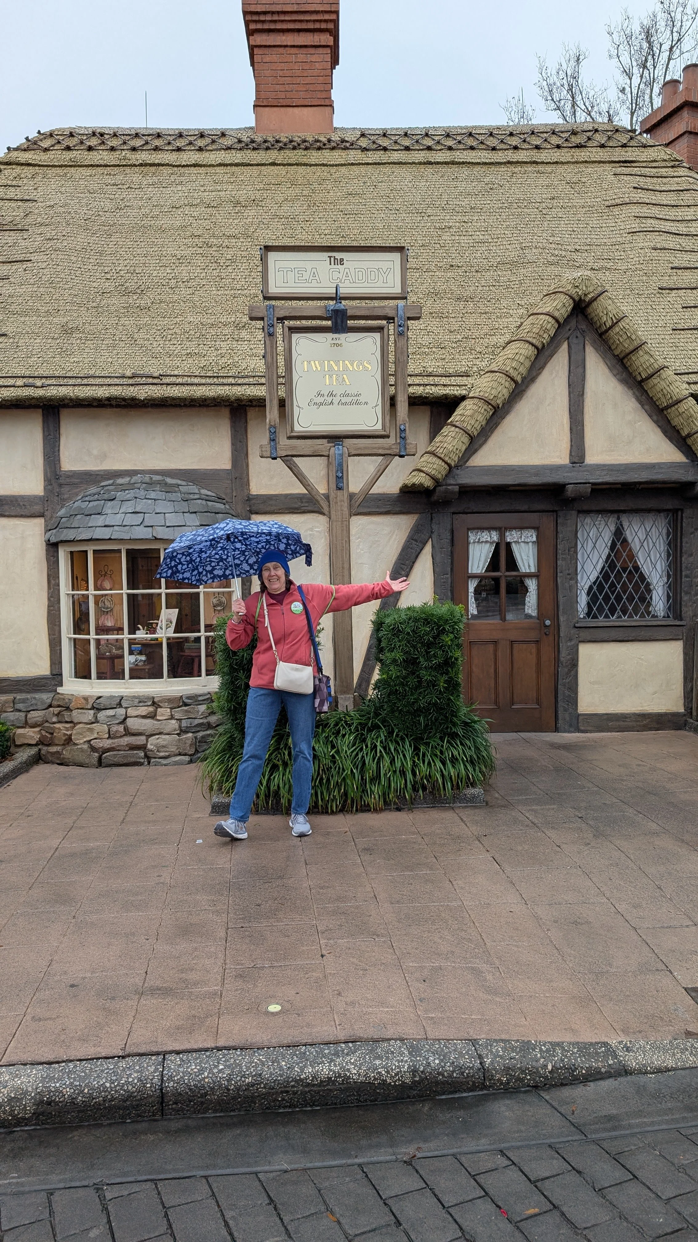 Day 2, Part 1:  Another Rainy Epcot Morning