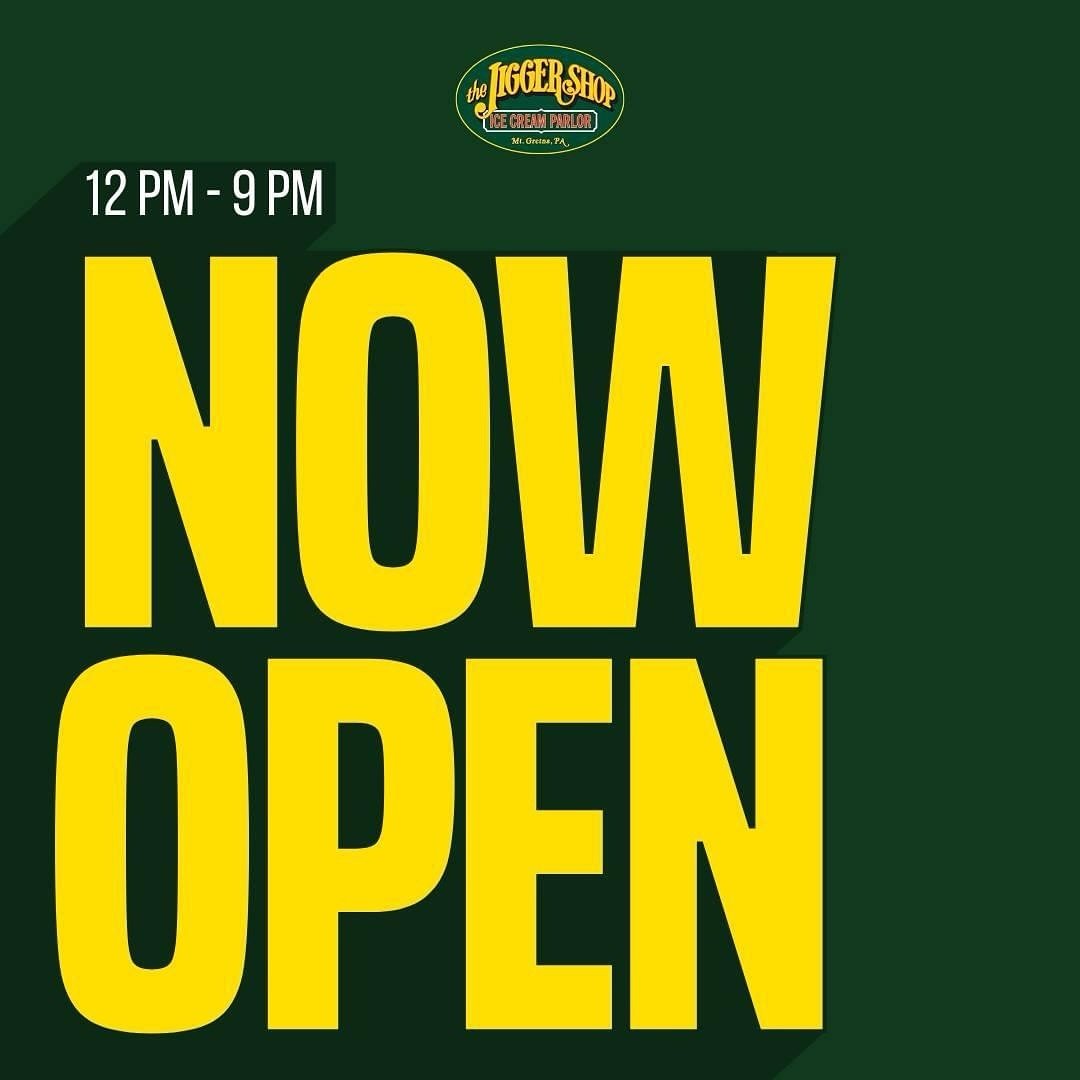 We are now open! Come visit us this weekend (Saturday &amp; Sunday) from noon to 9pm!