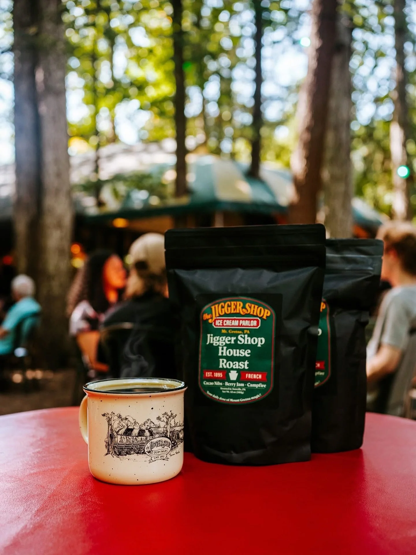 We&rsquo;re excited to share that the Jigger Shop now has its very own House Roast coffee, roasted locally by our friends @cleonacoffeeroasters! You can enjoy it fresh, brewed daily here at the Shop, or purchase it by the bag to make it at home! ☕