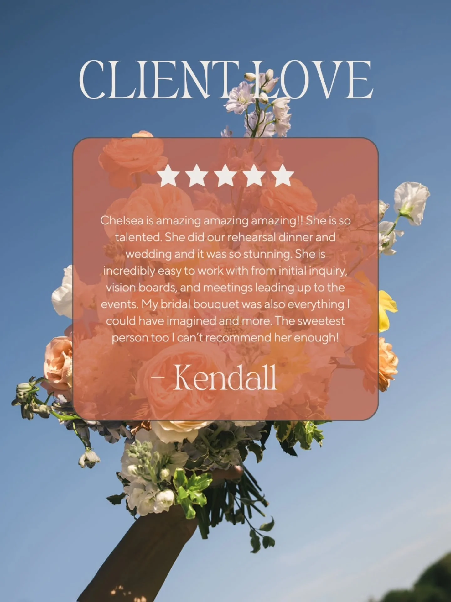 I wouldn&rsquo;t be able to create this art without the most incredible clients. Truly grateful to make a living doing what I love and to play even a small role in someone&rsquo;s most meaningful day. What an honor, every single time. 🤍

#clientlove