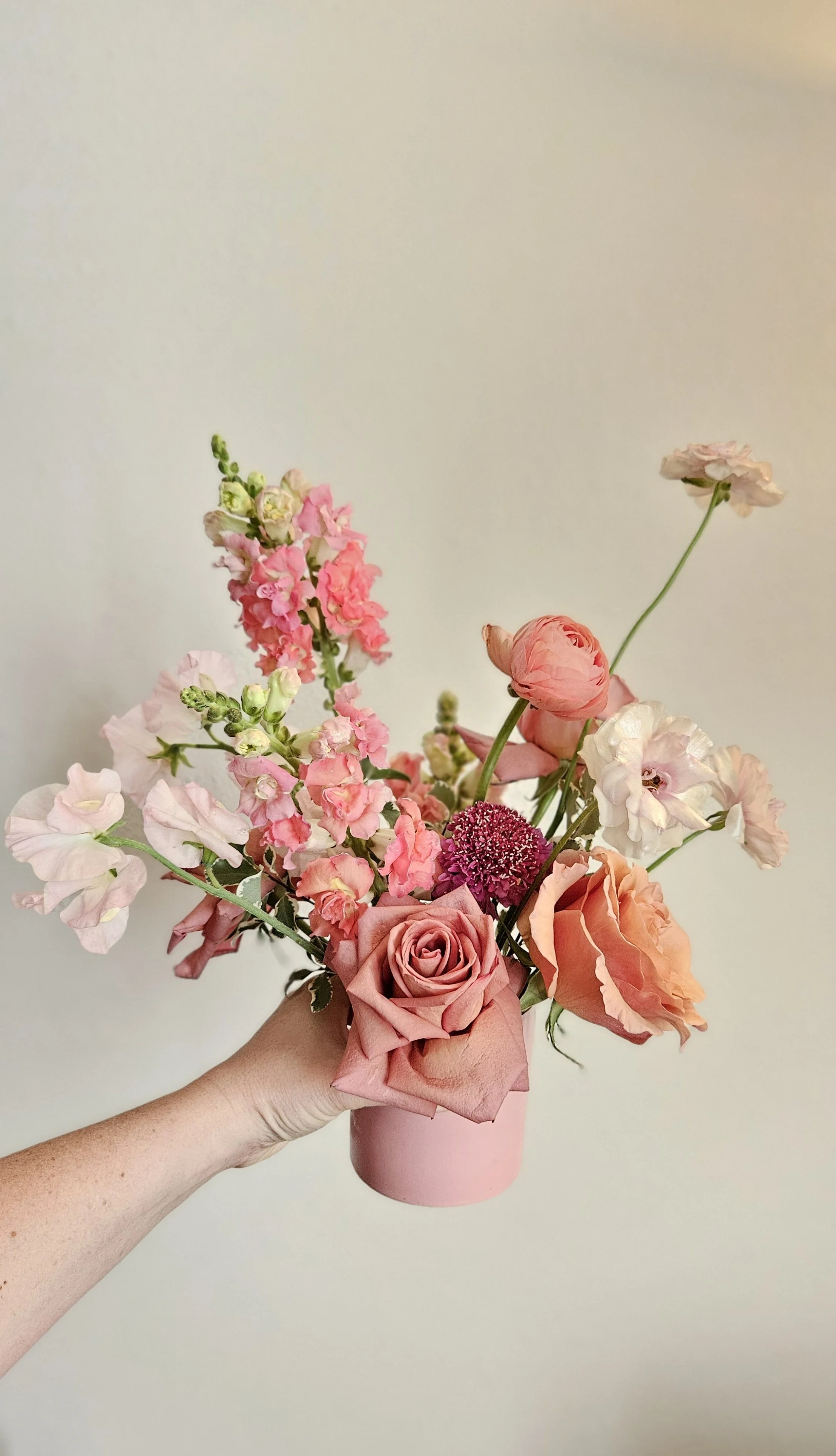 Petite Valentine's Garden Arrangement