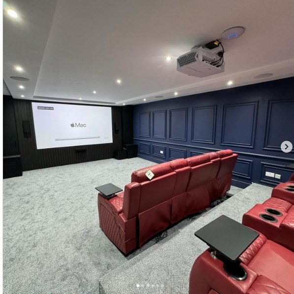 C3 bracket mounted as front speakers 