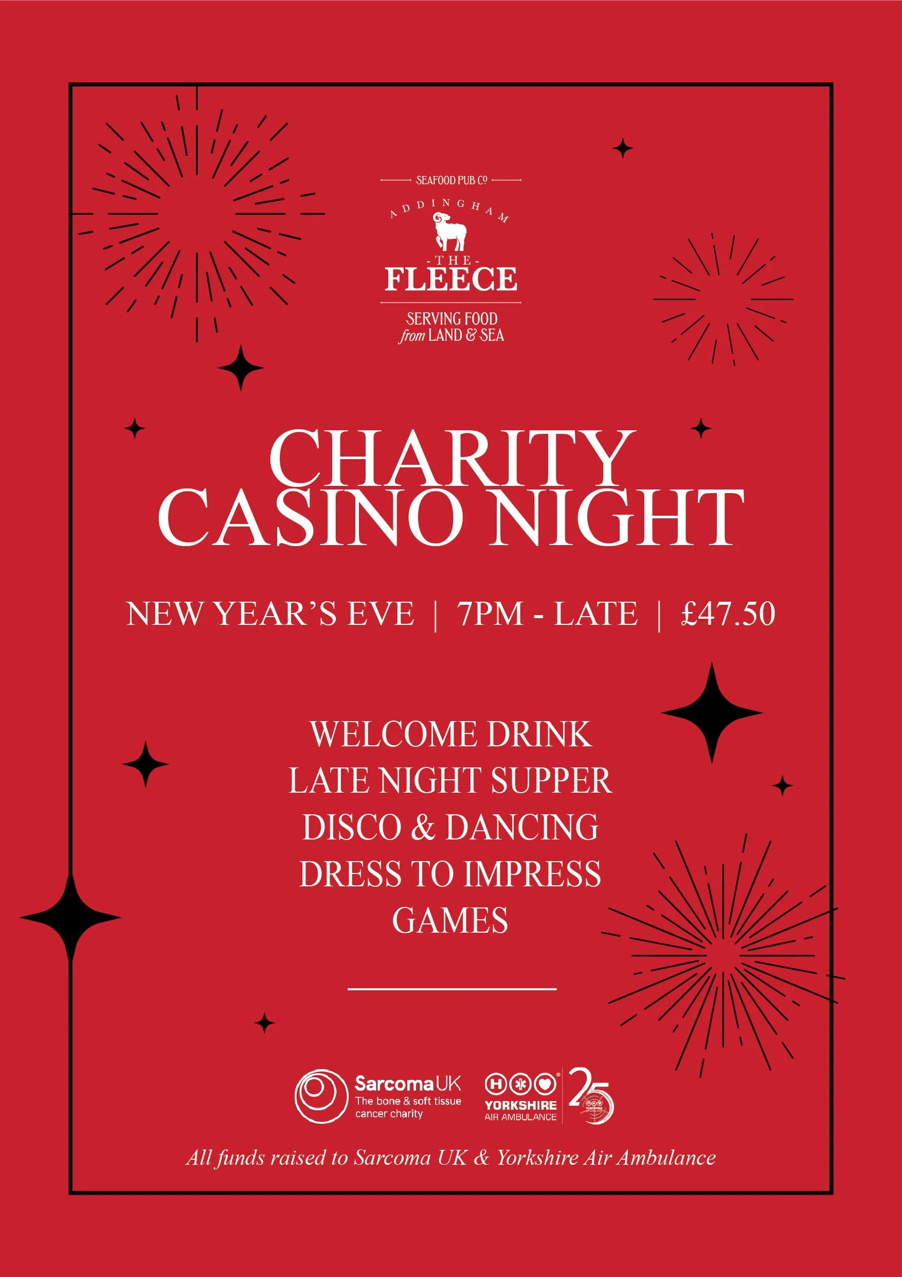 NYE CHARITY CASINO NIGHT