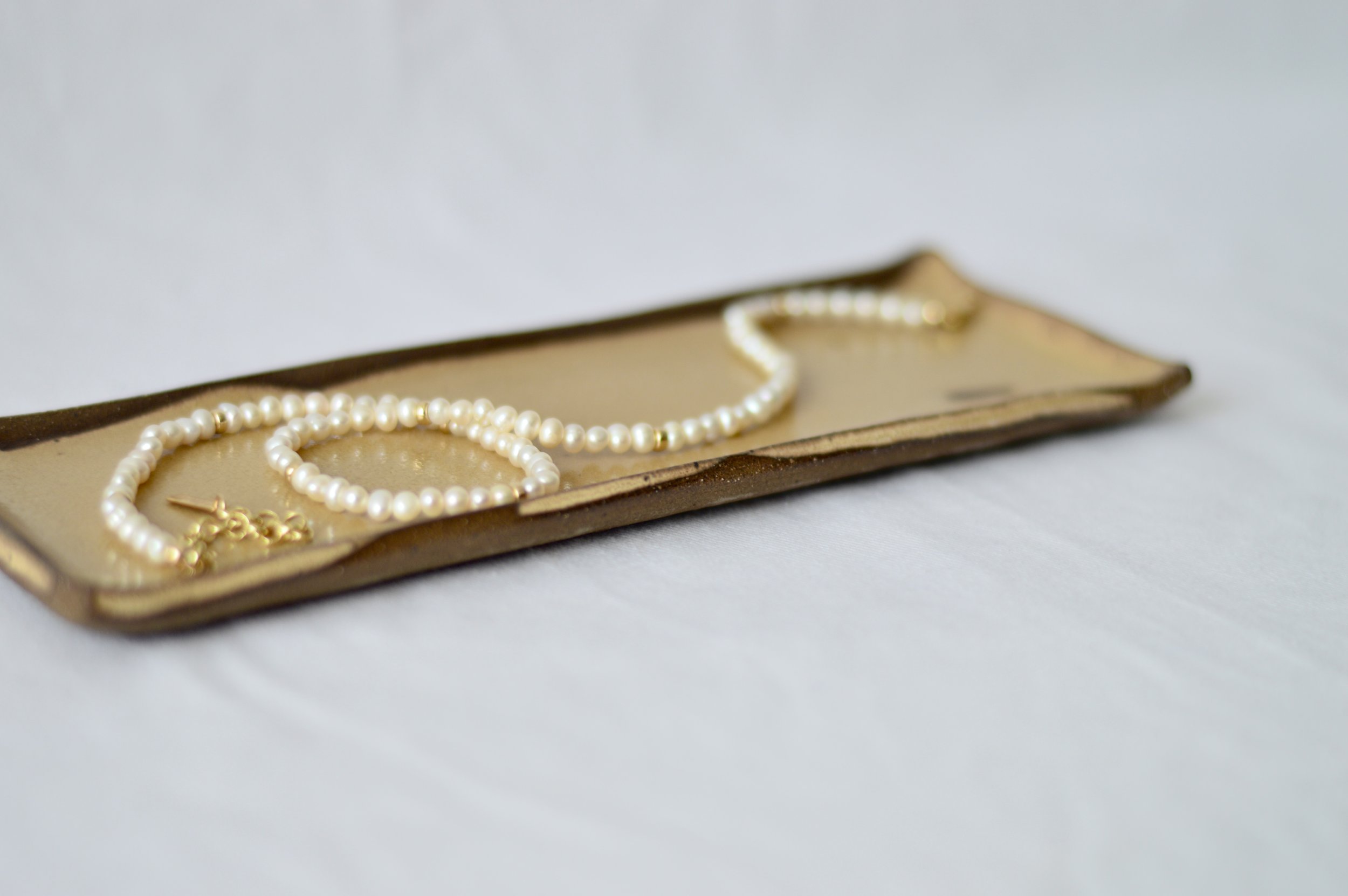 Trinket Tray in Caramel