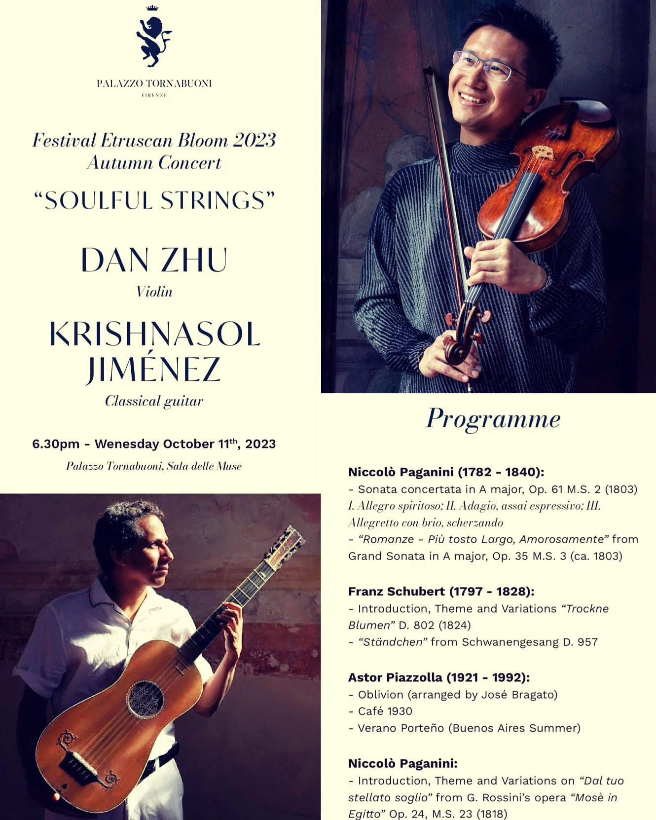 “Soulful Strings” Firenze