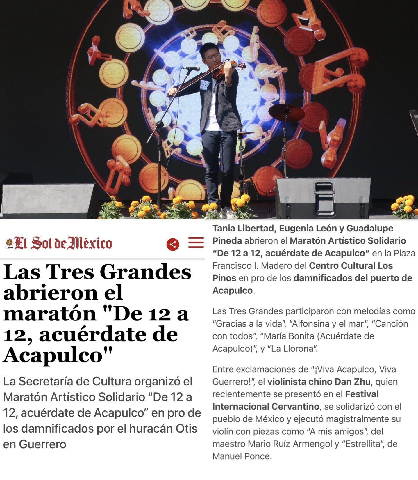 Maratón Artístico Solidario