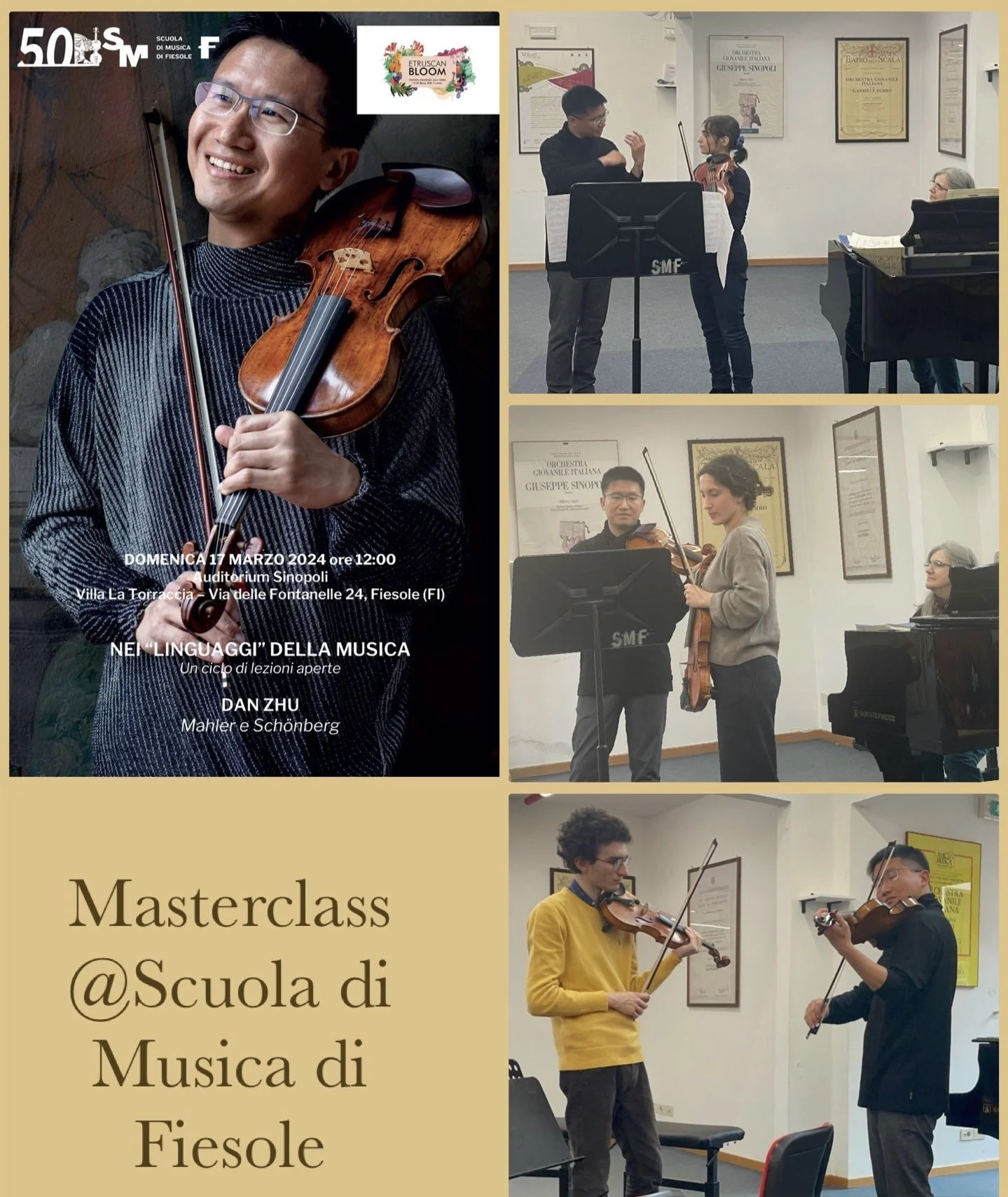 Masterclass Spring 2024         @Scuola di Musica di Fiesole