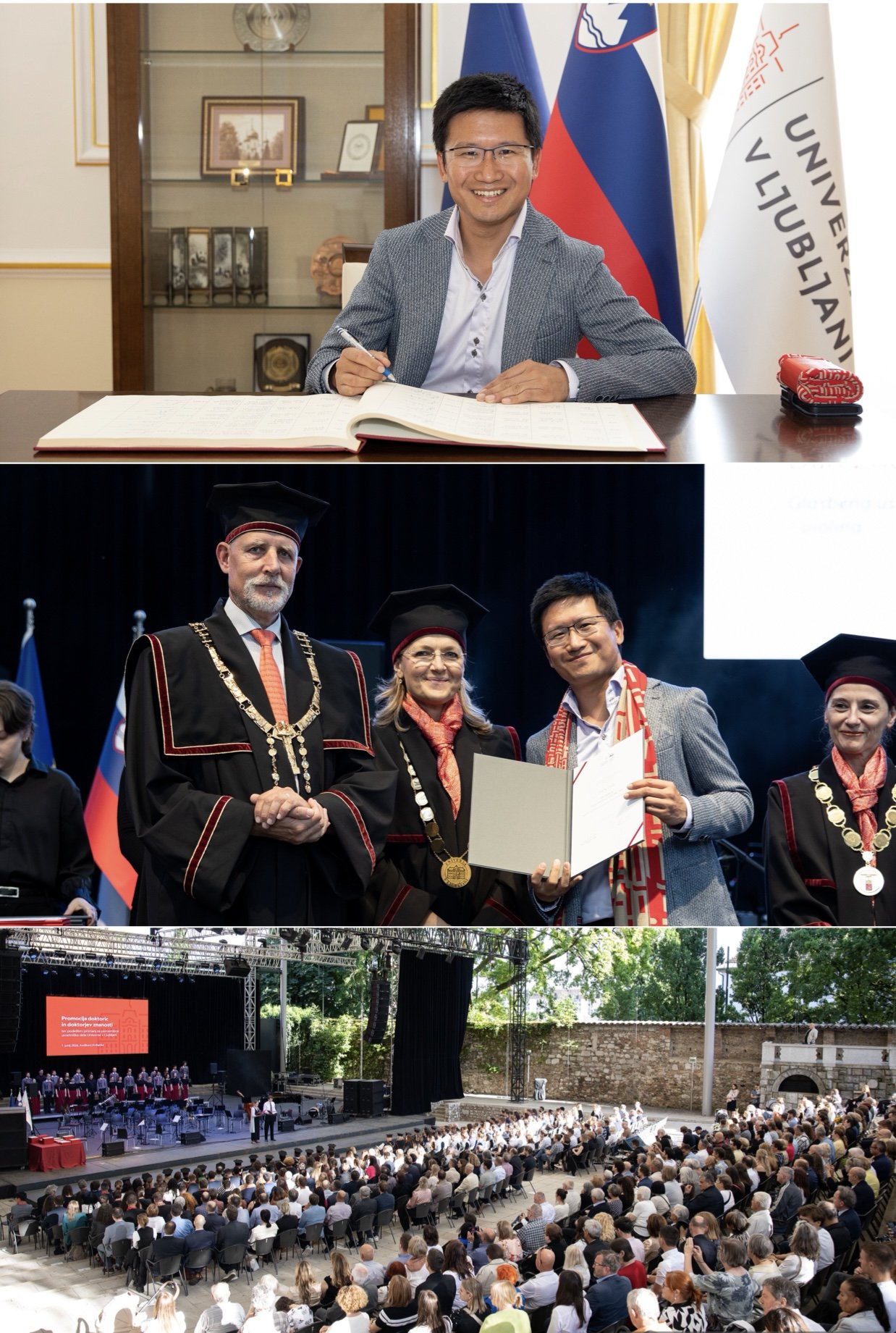 Highest Artistic Award at the University of Ljubljana