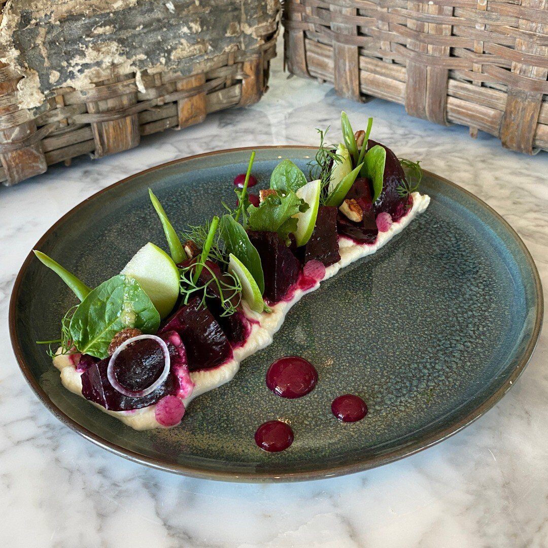 The delicate balance between classic and avant-garde the example is our exquisite Beet Root Salad @toro.rivieramaya by @chefrichardsandoval