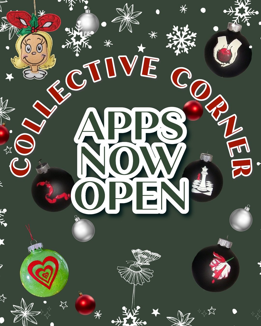 ATTENTION VENDORS! APPLICATIONS ARE NOW OPEN 🎄✨
New holiday event dates are here! Head to the 𝗹𝗶𝗻𝗸 𝗶𝗻 𝗼𝘂𝗿 𝗯𝗶𝗼 to apply. Please remember to submit an application for 𝙀𝘼𝘾𝙃 market you intend to apply for, there are different apps for ea