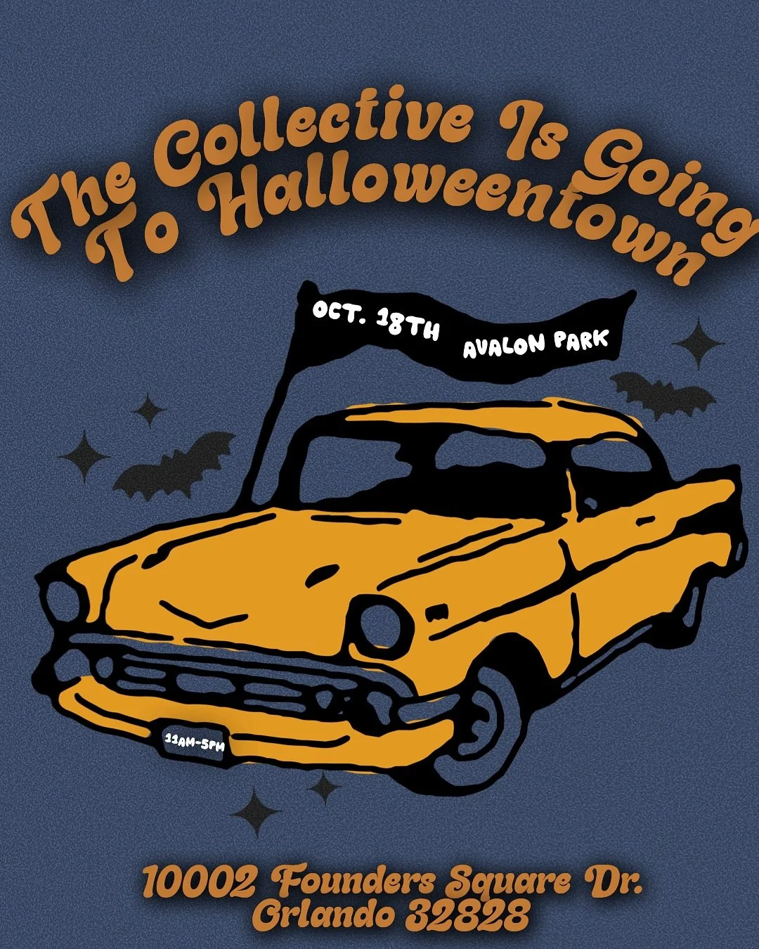 There’s so much magic packed into Halloweentown! 🚕✨
Shop, snack, and explore all the spooky fun happening Saturday, October 18th from 11AM–5PM at Founder’s Square in Avalon Park.
📍10002 Founders Square Dr. Orlando, FL 32828
Free
