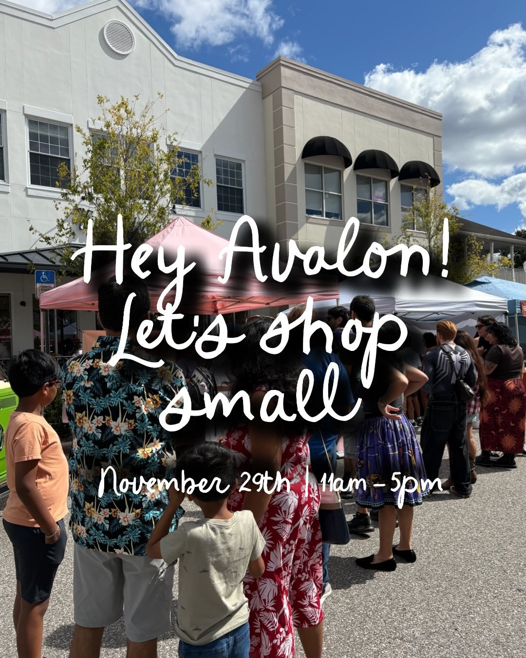 Avalon Park &mdash; @collectivecornerflorida is back tomorrow for Small Biz Saturday! 💛
Join us at Town Park from 11 AM&ndash;5 PM for a day filled with local makers, handmade gifts, and all the cozy holiday vibes.

🐾 Pet-friendly
👨&zwj;👩&zwj;👧 