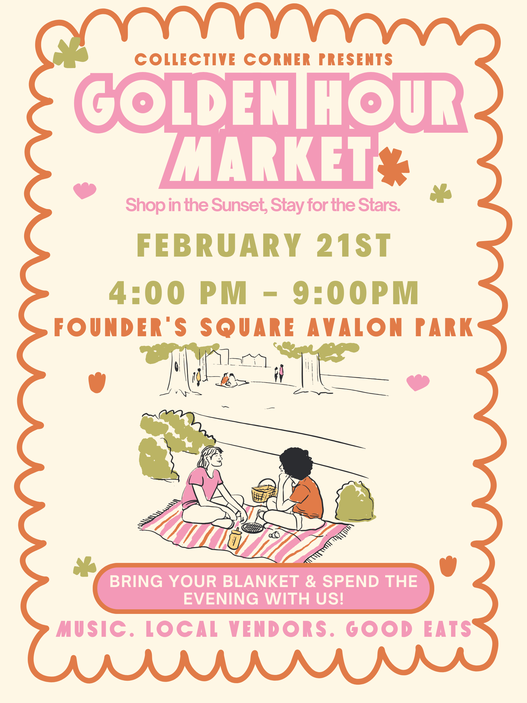 Golden Hour Market with Collective Corner