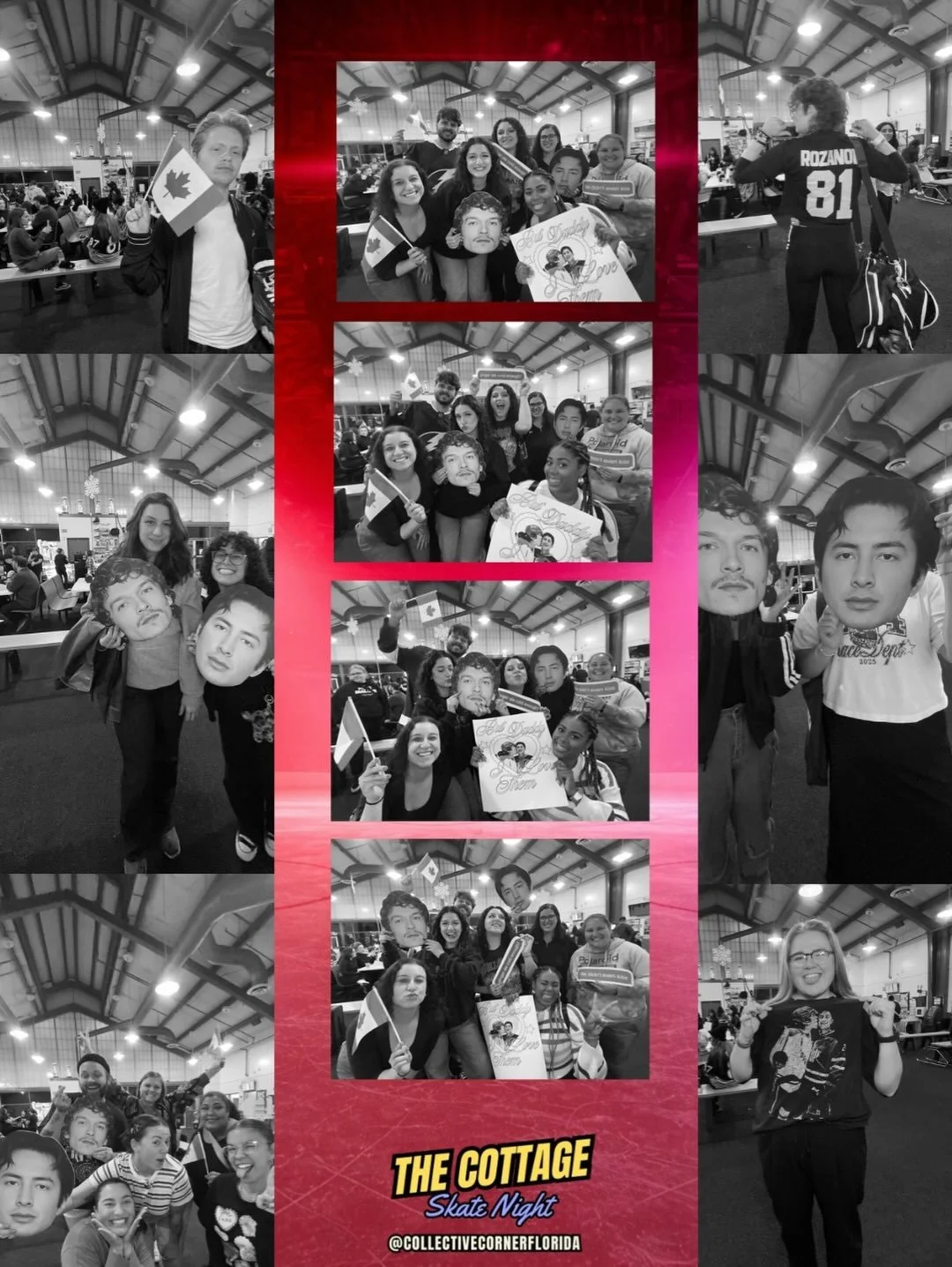 What a night. 🏒🔥

From the moment the doors opened, the rink was filled with skating, cheering, shopping, and some seriously dedicated fans who brought the rivalry to life all night long.

From laps around the ice, to flash tattoos, to vendors brin